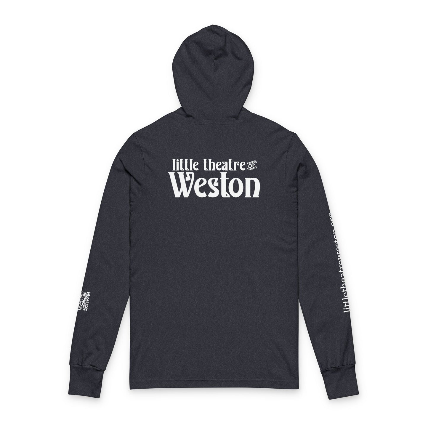 LTW White Monogram Unisex Hoodie