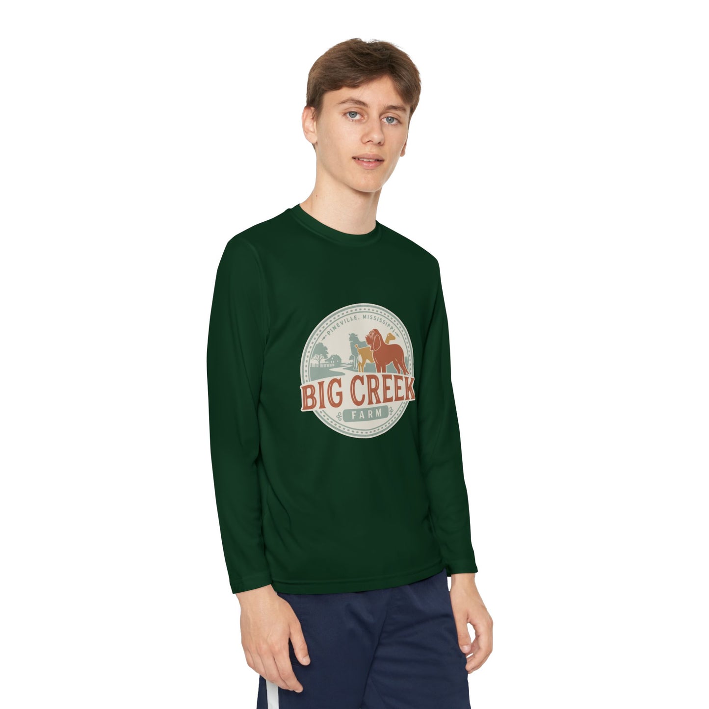 Big Creek Farm Youth Long Sleeve Tee