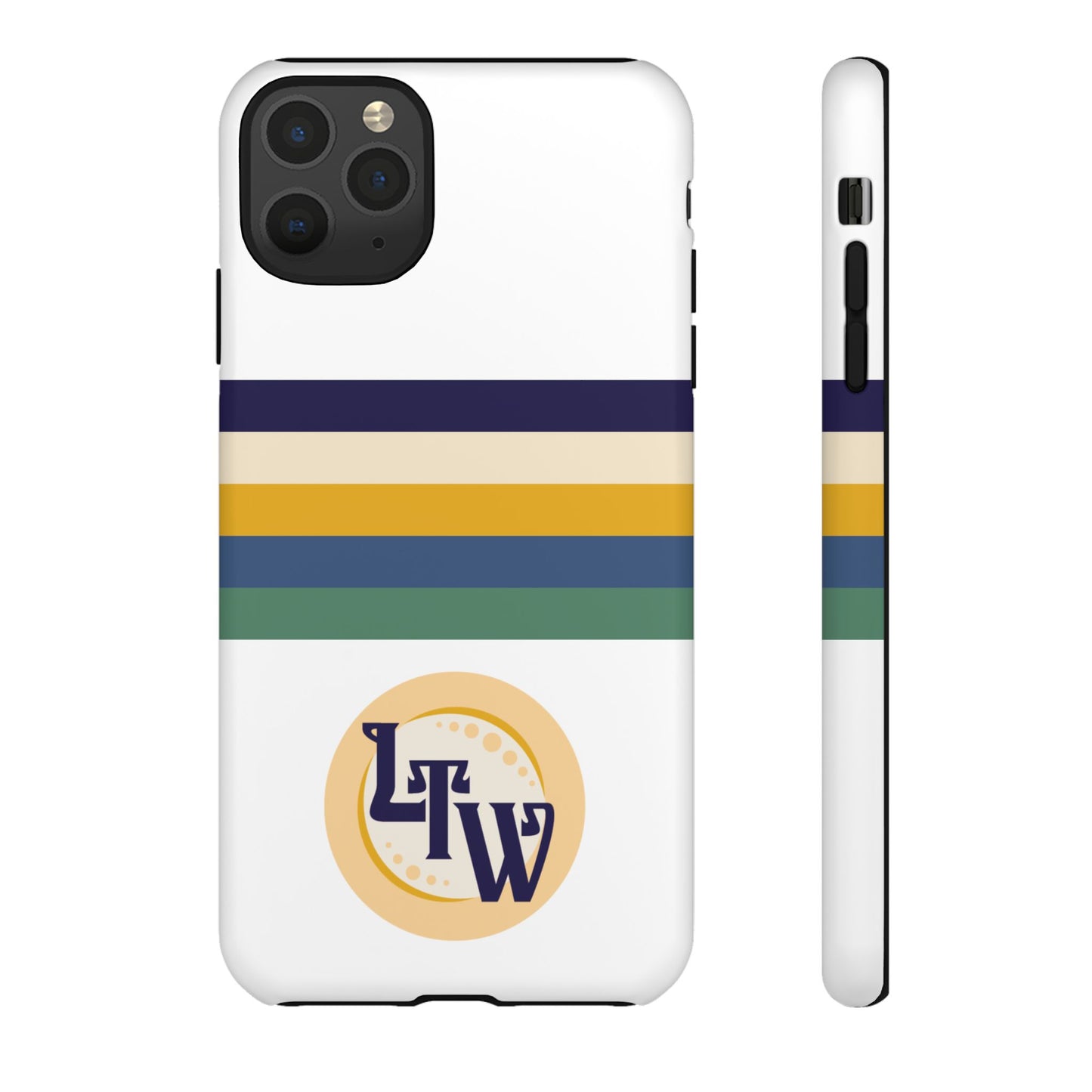 LTW Color Stripe and Monogram Tough Phone Case - iPhone