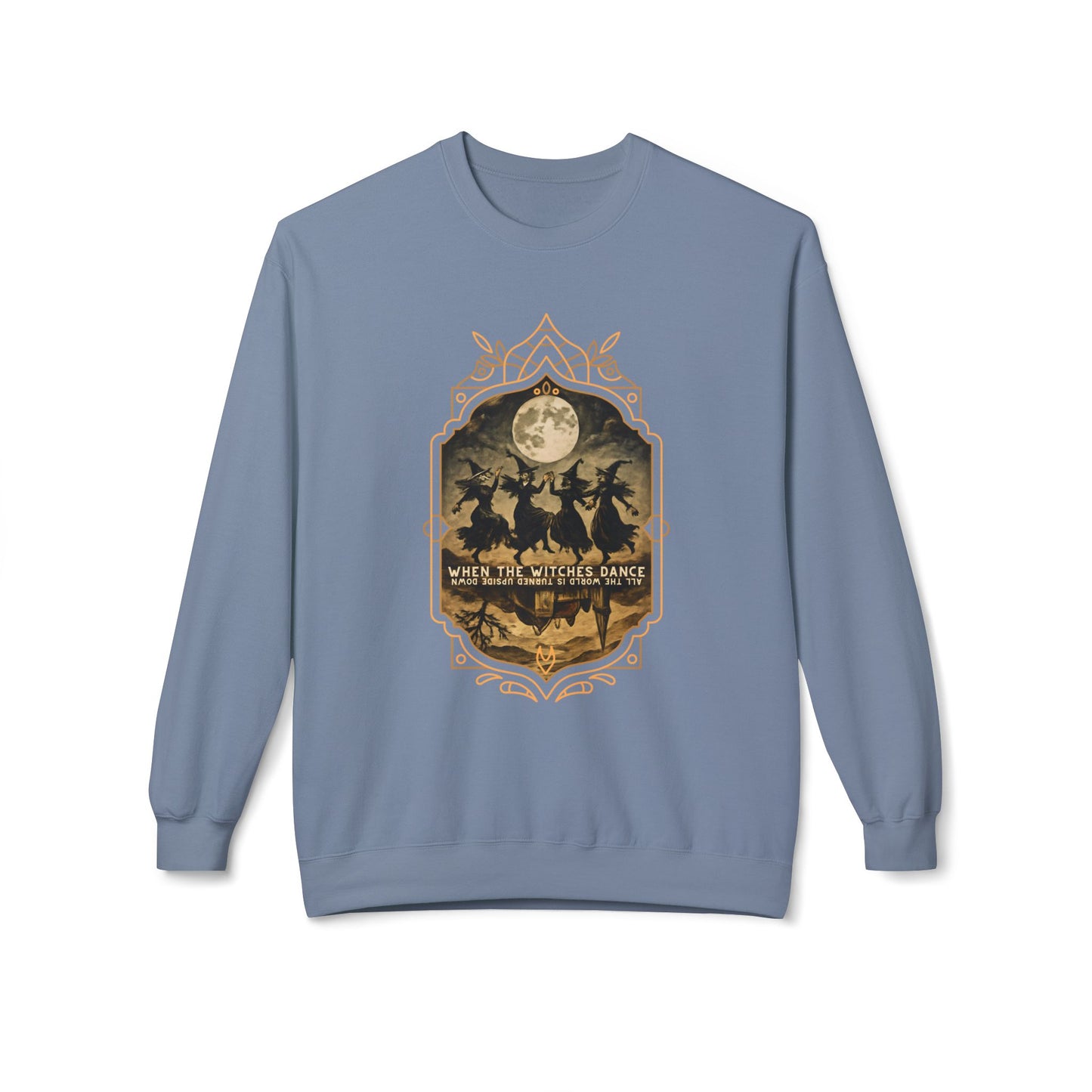 When the witches dance, all the world is turned upside down Unisex Long Sleeve Tee