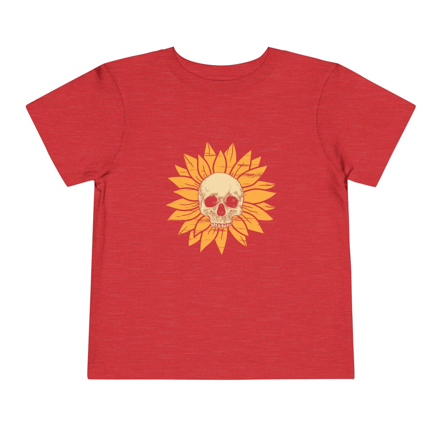 Skull Sunflower Toddler Tee