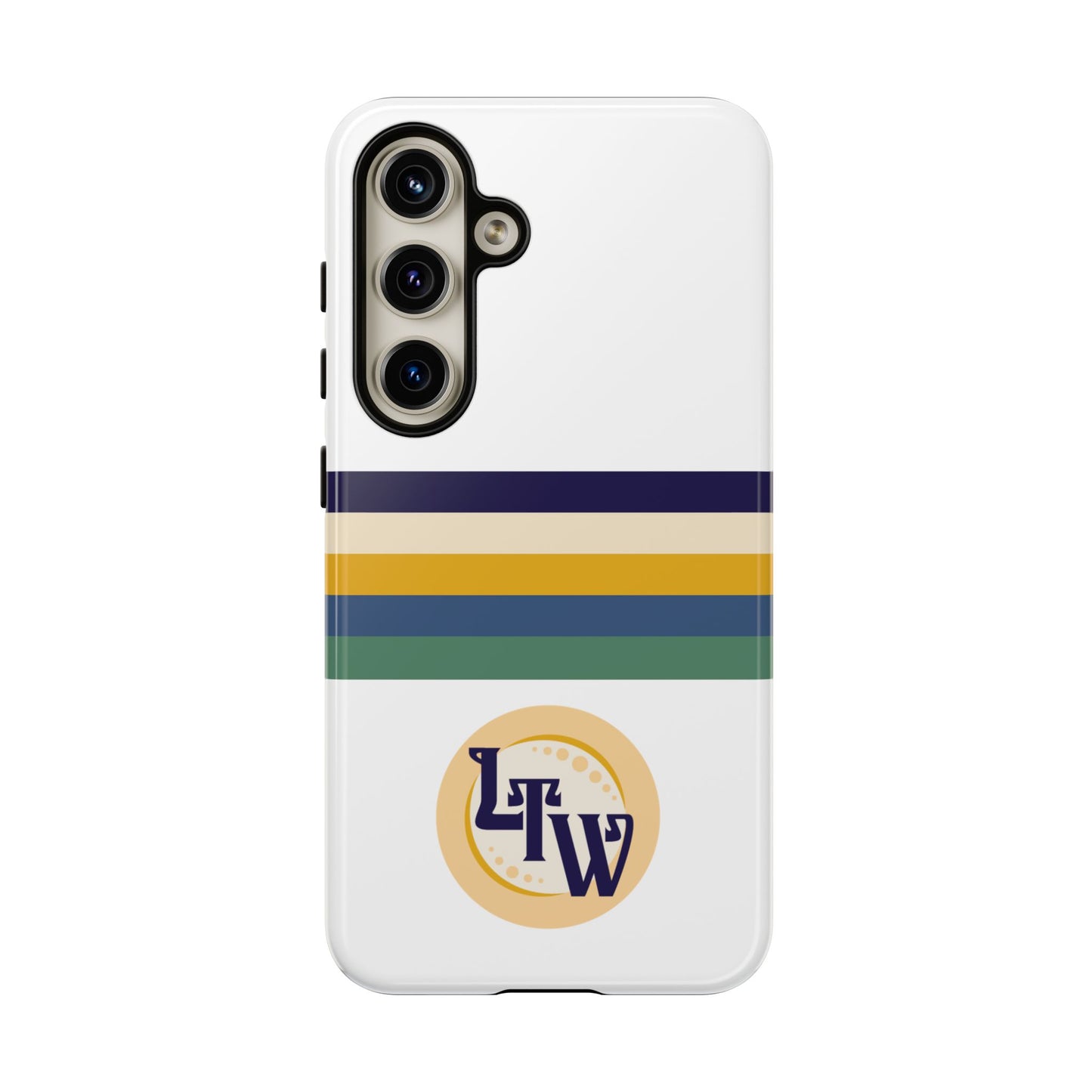 LTW Color Stripe and Monogram Tough Phone Case - Samsung