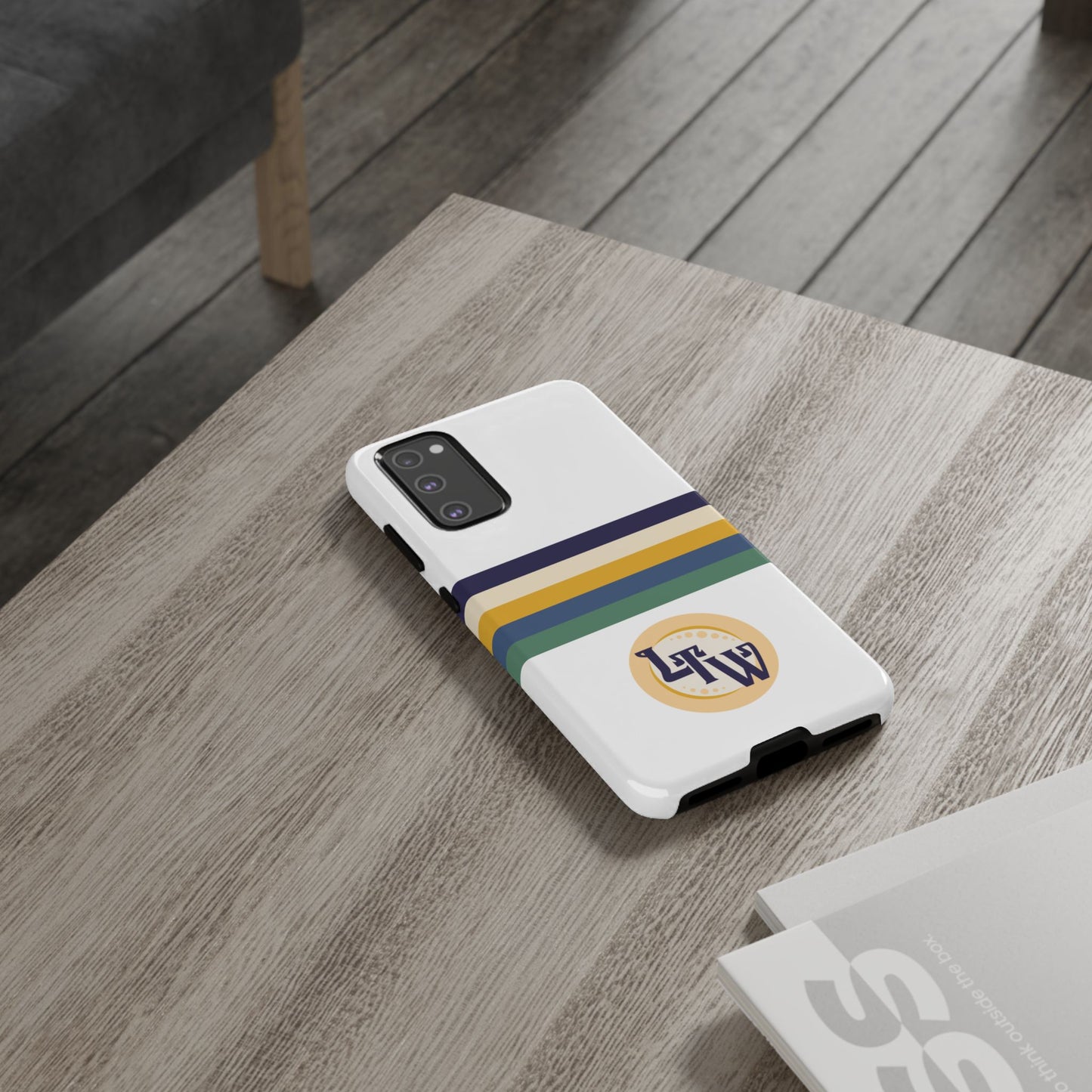 LTW Color Stripe and Monogram Tough Phone Case - Samsung