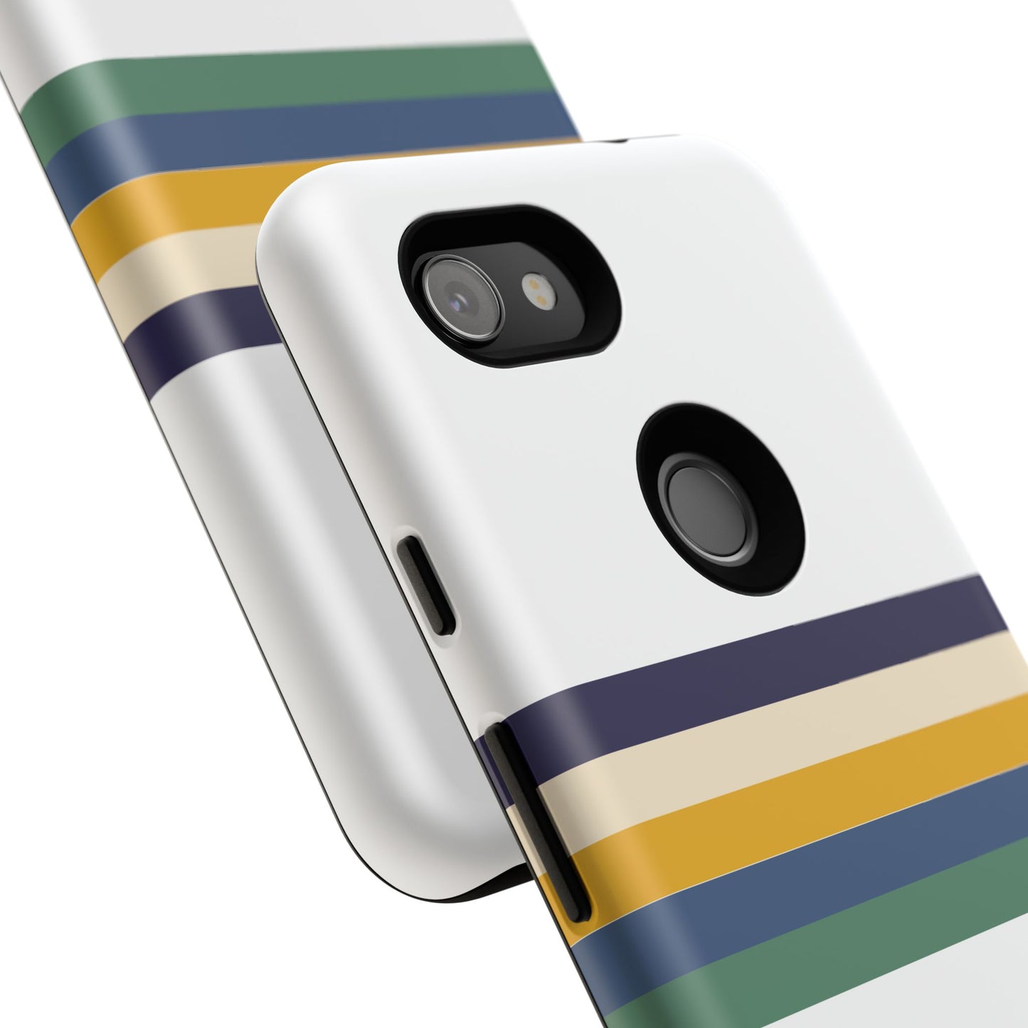 LTW Color Stripe and Monogram Tough Phone Case - Google Pixel