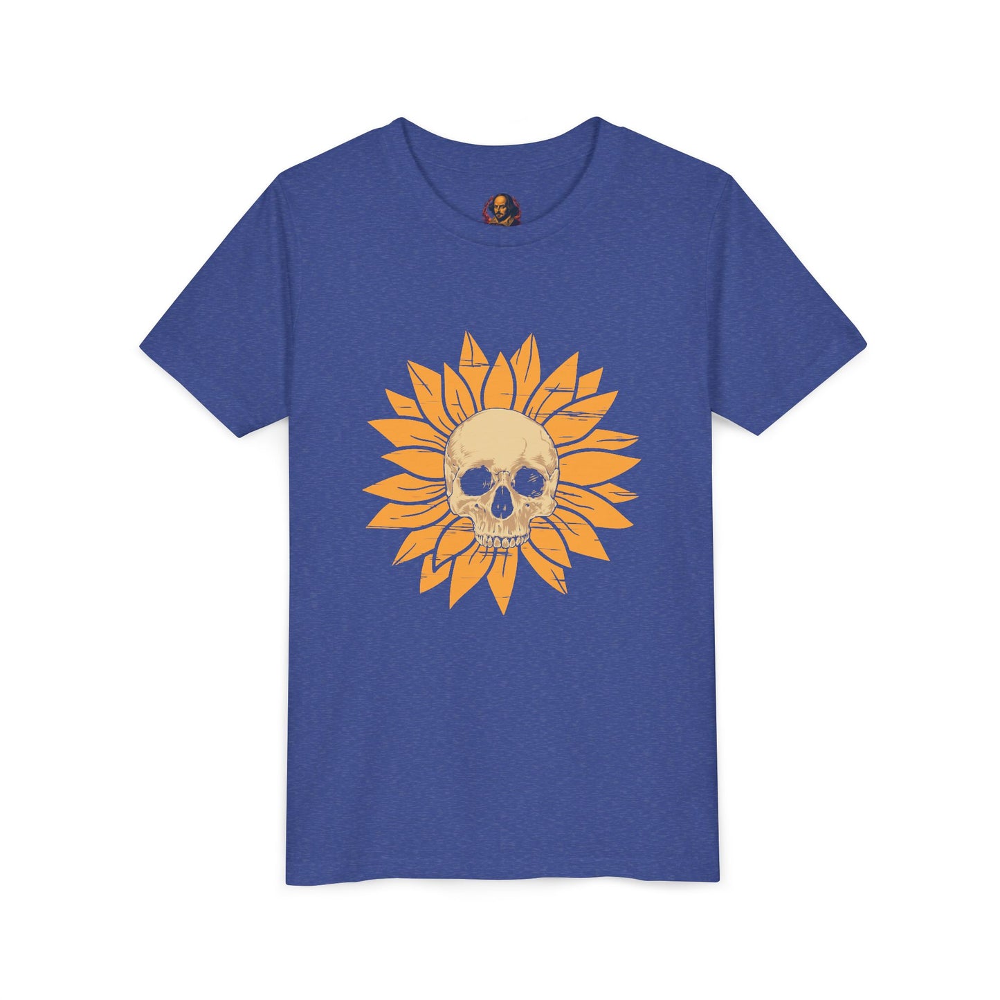 Skull Sunflower Youth Tee