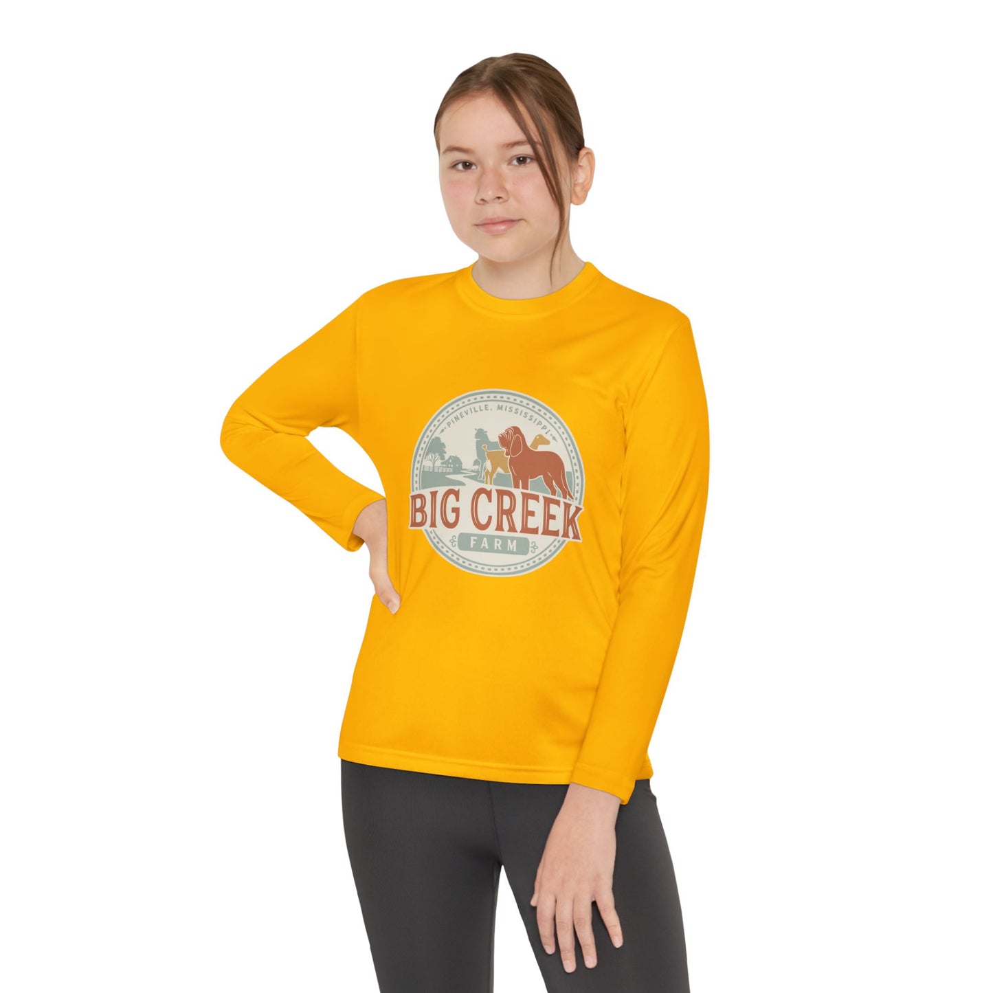 Big Creek Farm Youth Long Sleeve Tee