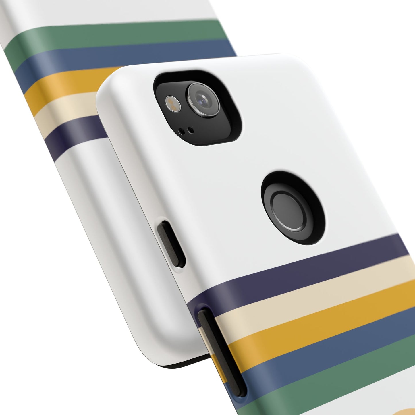 LTW Color Stripe and Monogram Tough Phone Case - Google Pixel