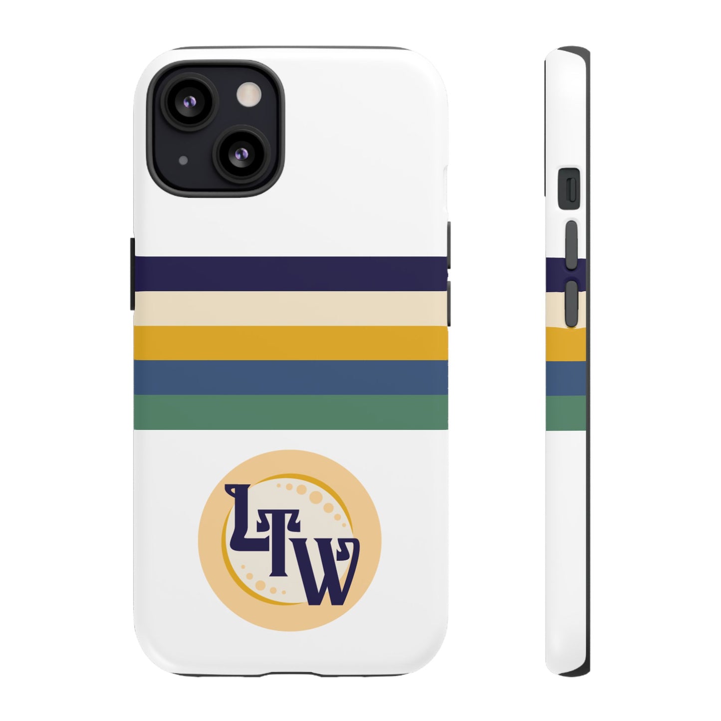 LTW Color Stripe and Monogram Tough Phone Case - iPhone