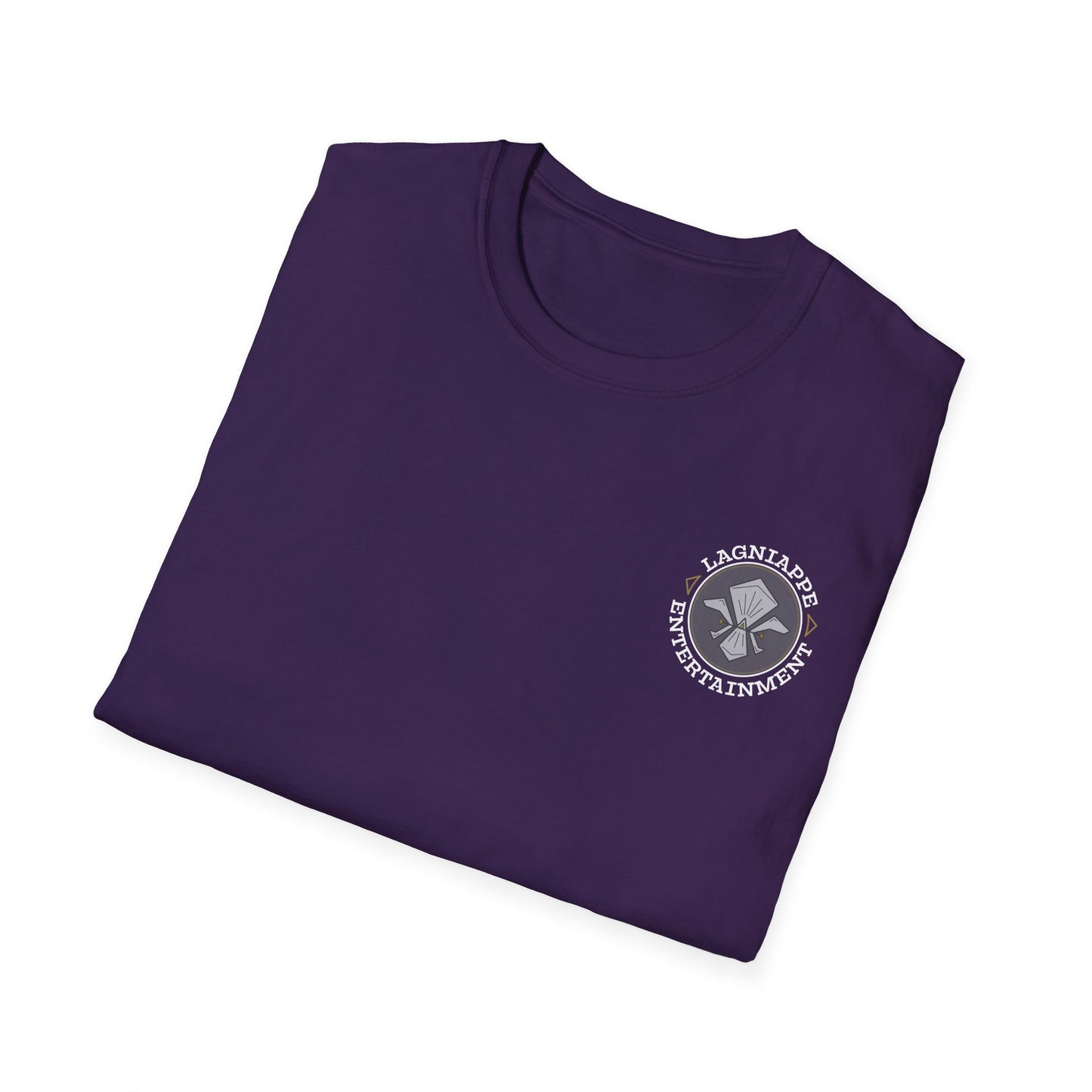 Lagniappe Entertainment Light Color Logo - Unisex Graphic Tee for Music Lovers, Casual Wear, Concerts, Gifts for Him/Her, Everyday T-Shirt