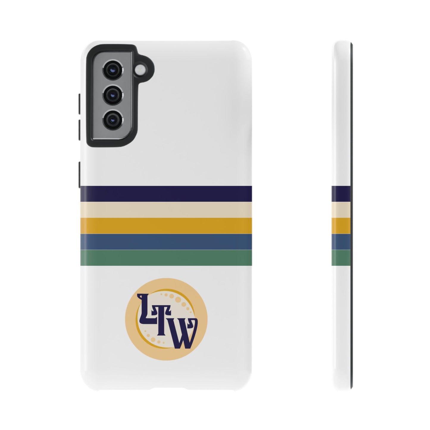 LTW Color Stripe and Monogram Tough Phone Case - Samsung