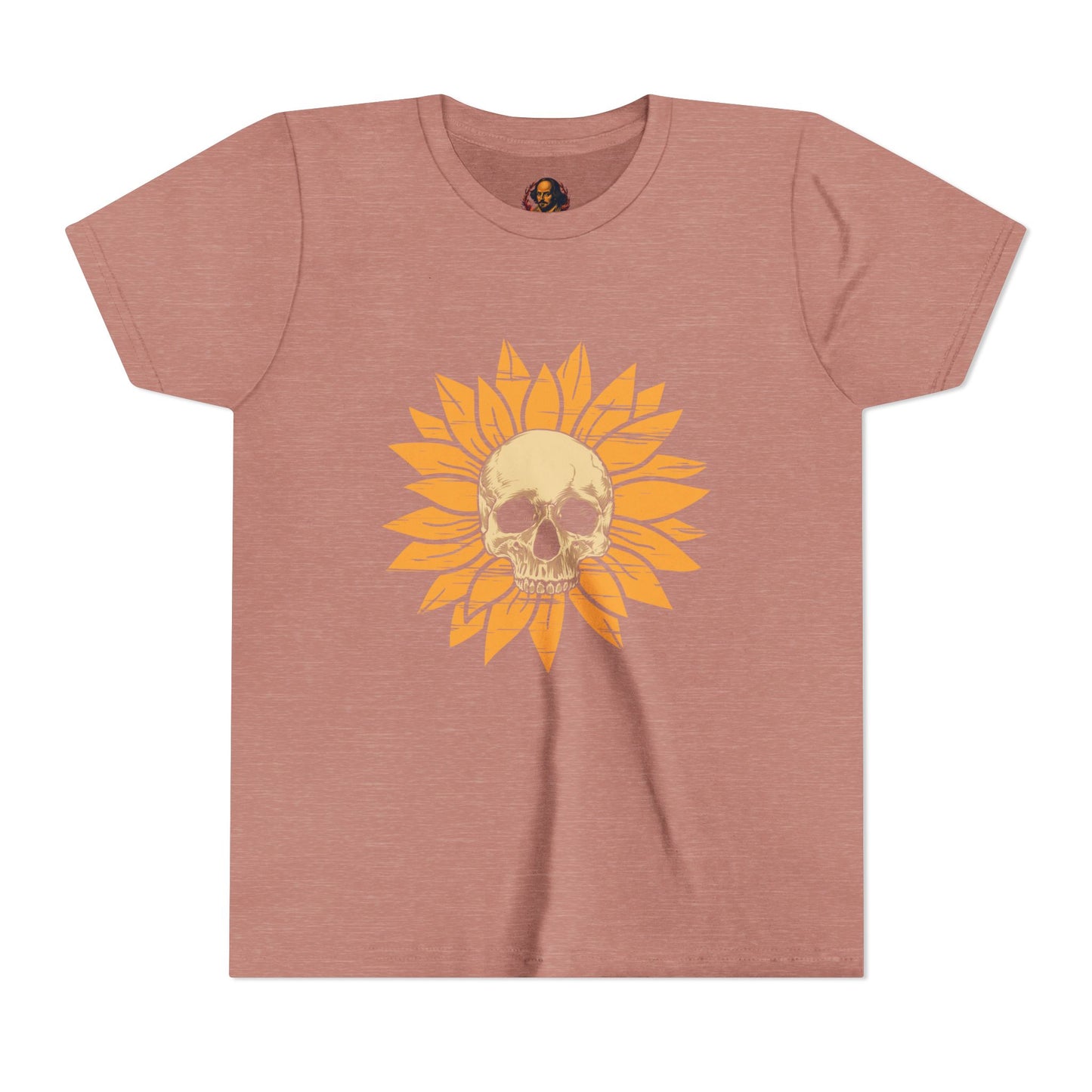Skull Sunflower Youth Tee