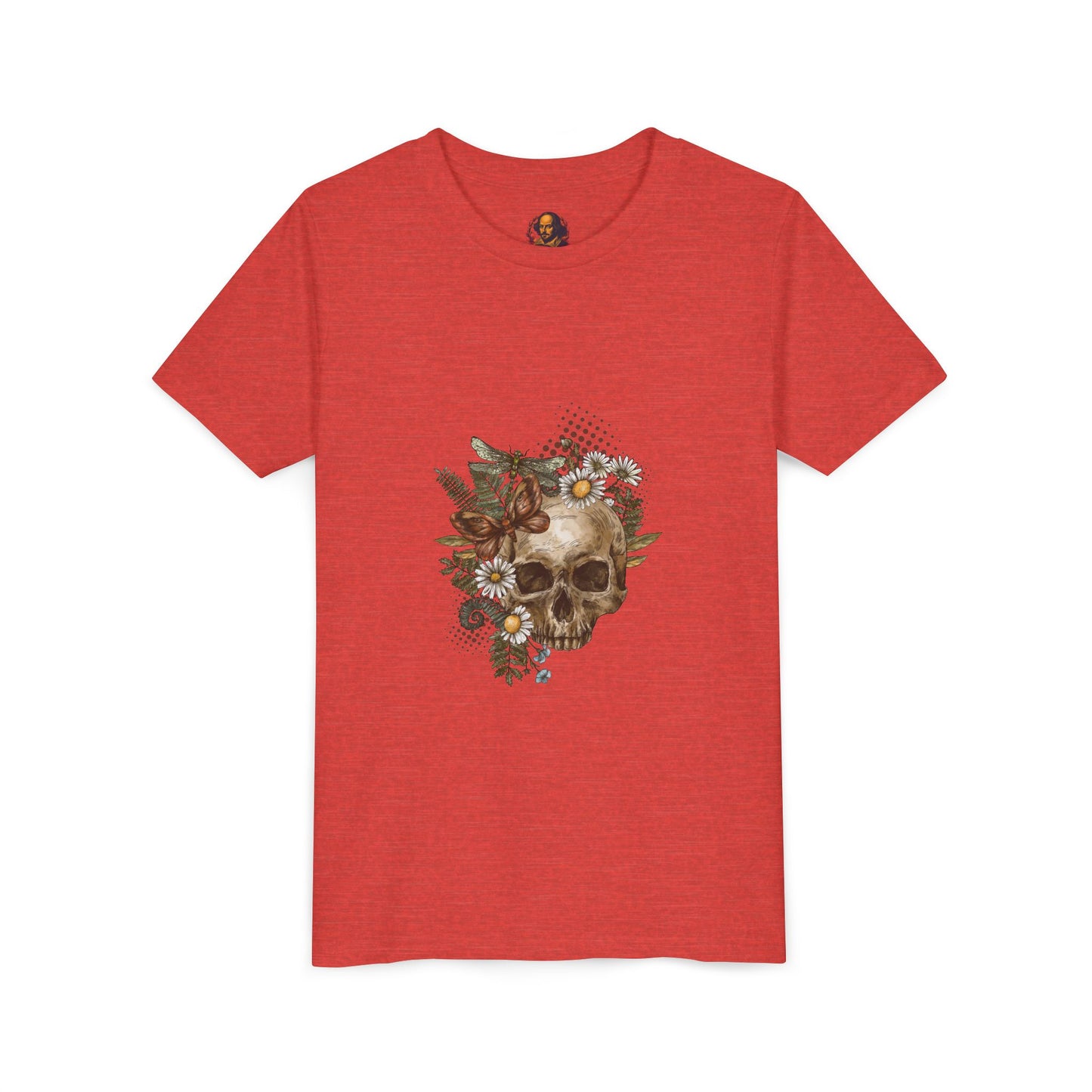 Goblincore Skull Youth Short Sleeve Tee