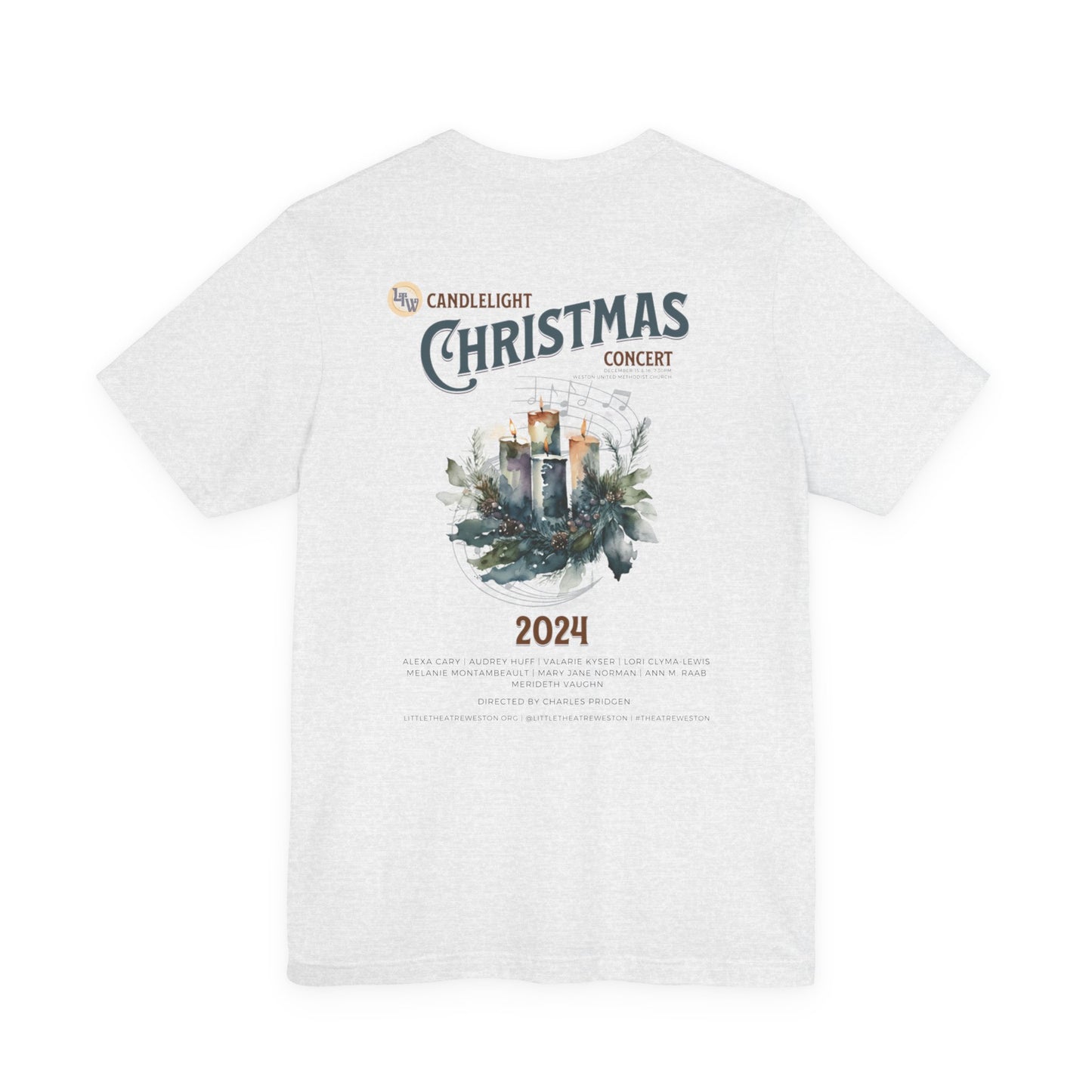 2024 Candlelight Christmas Concert Unisex Tee