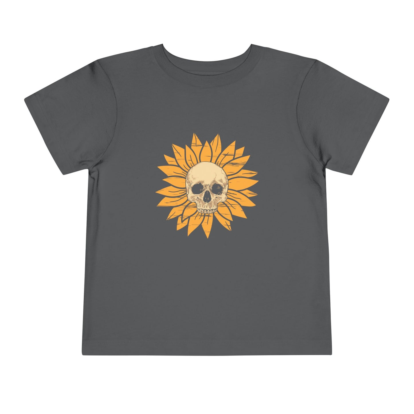 Skull Sunflower Toddler Tee