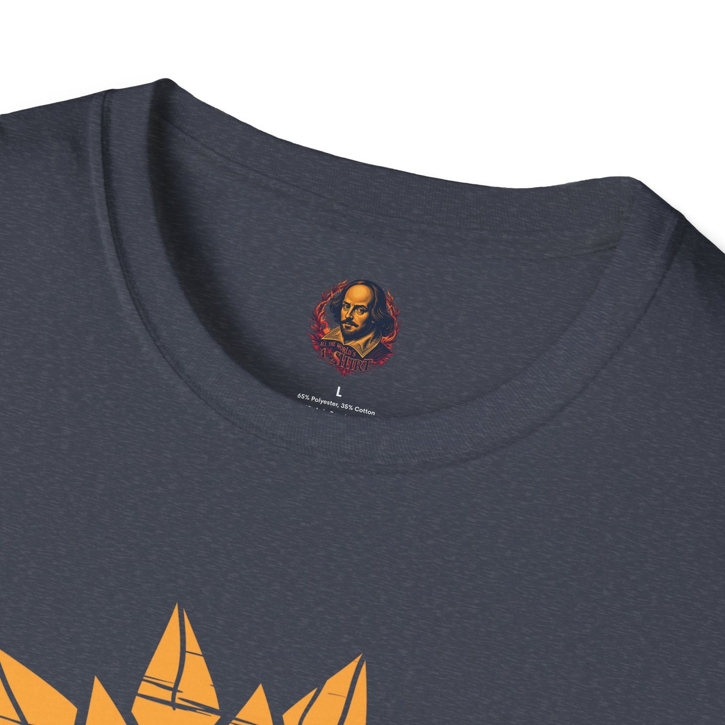 Skull Sunflower Softstyle Unisex Tee