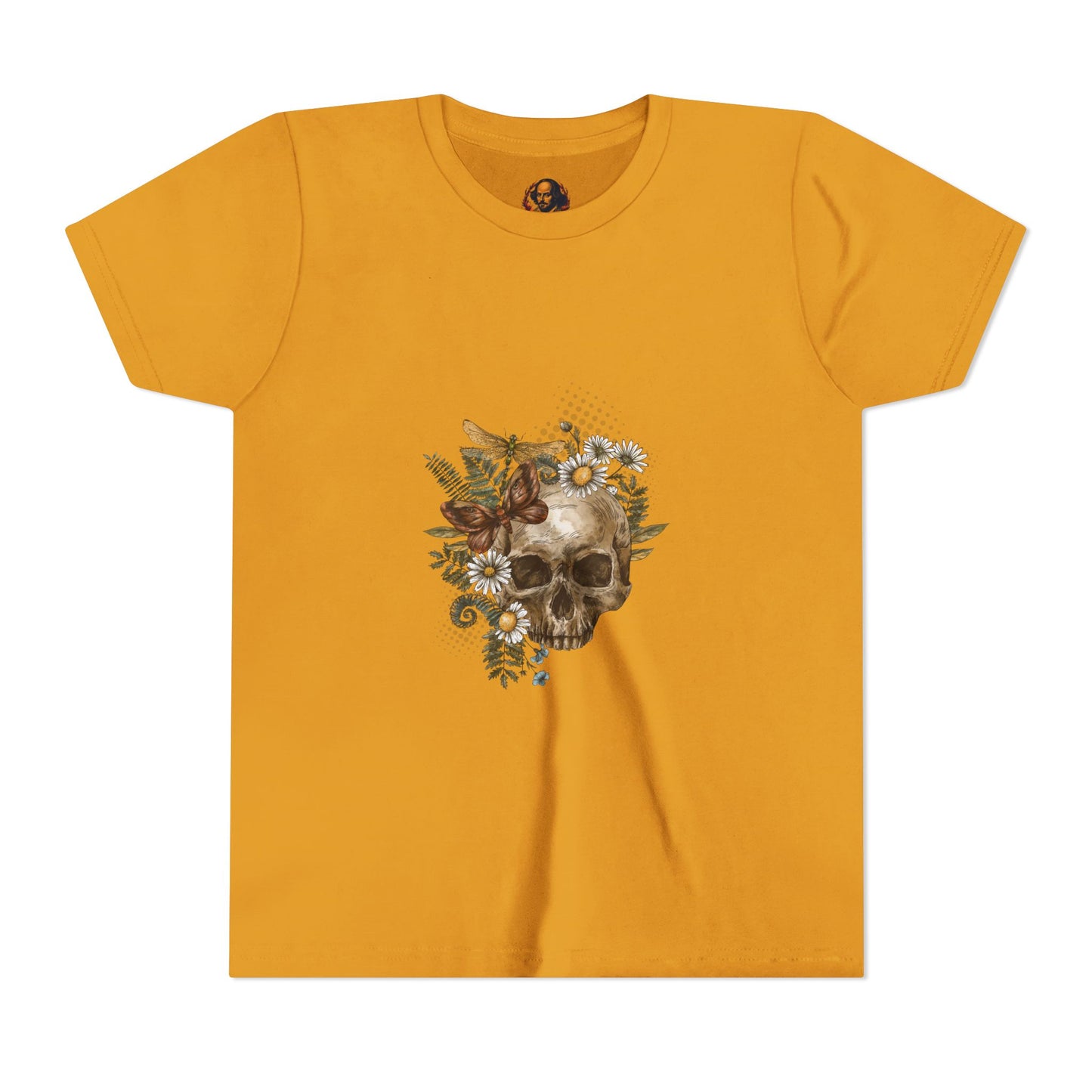 Goblincore Skull Youth Short Sleeve Tee