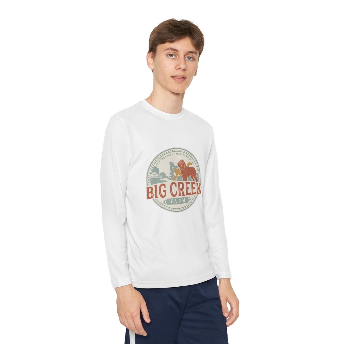 Big Creek Farm Youth Long Sleeve Tee