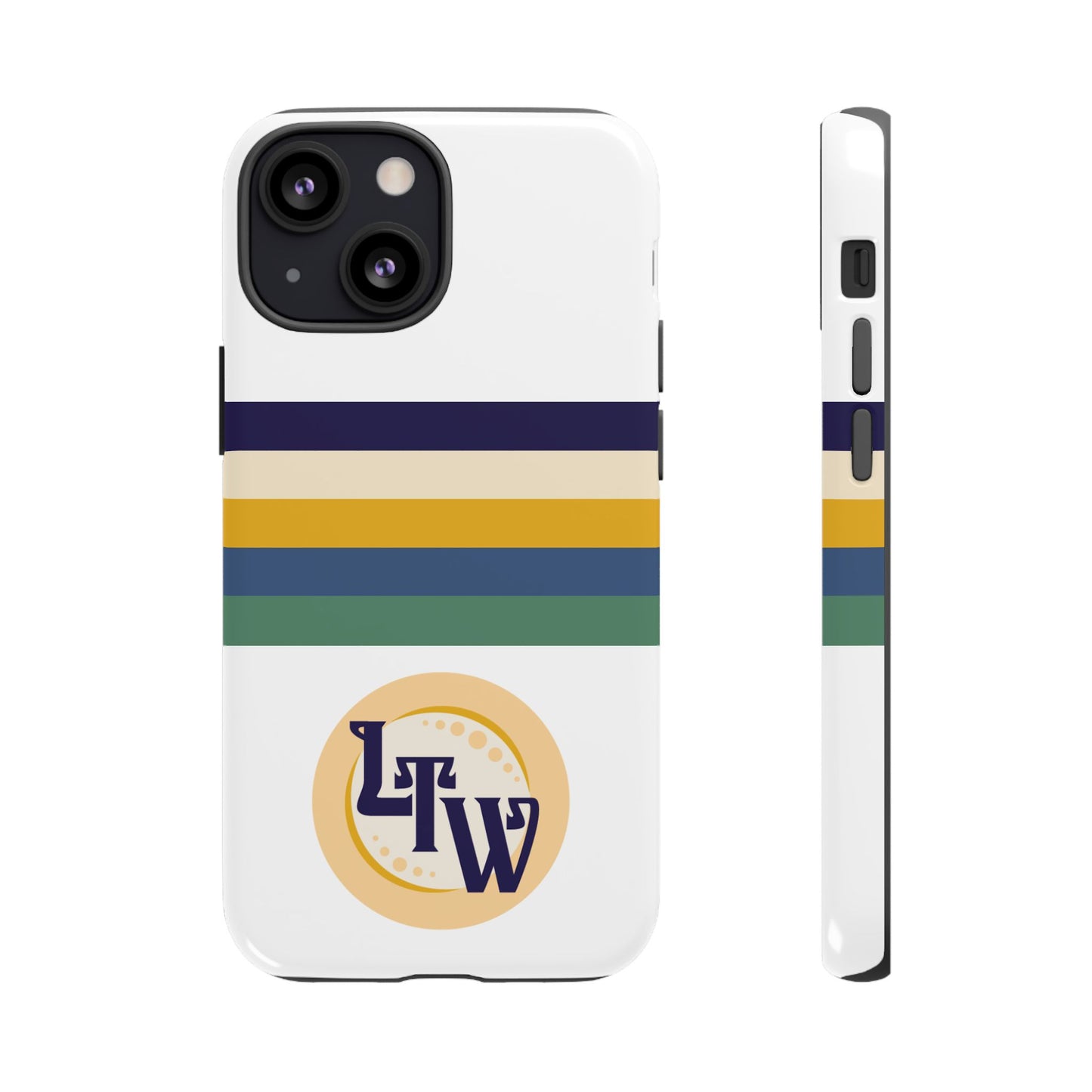 LTW Color Stripe and Monogram Tough Phone Case - iPhone