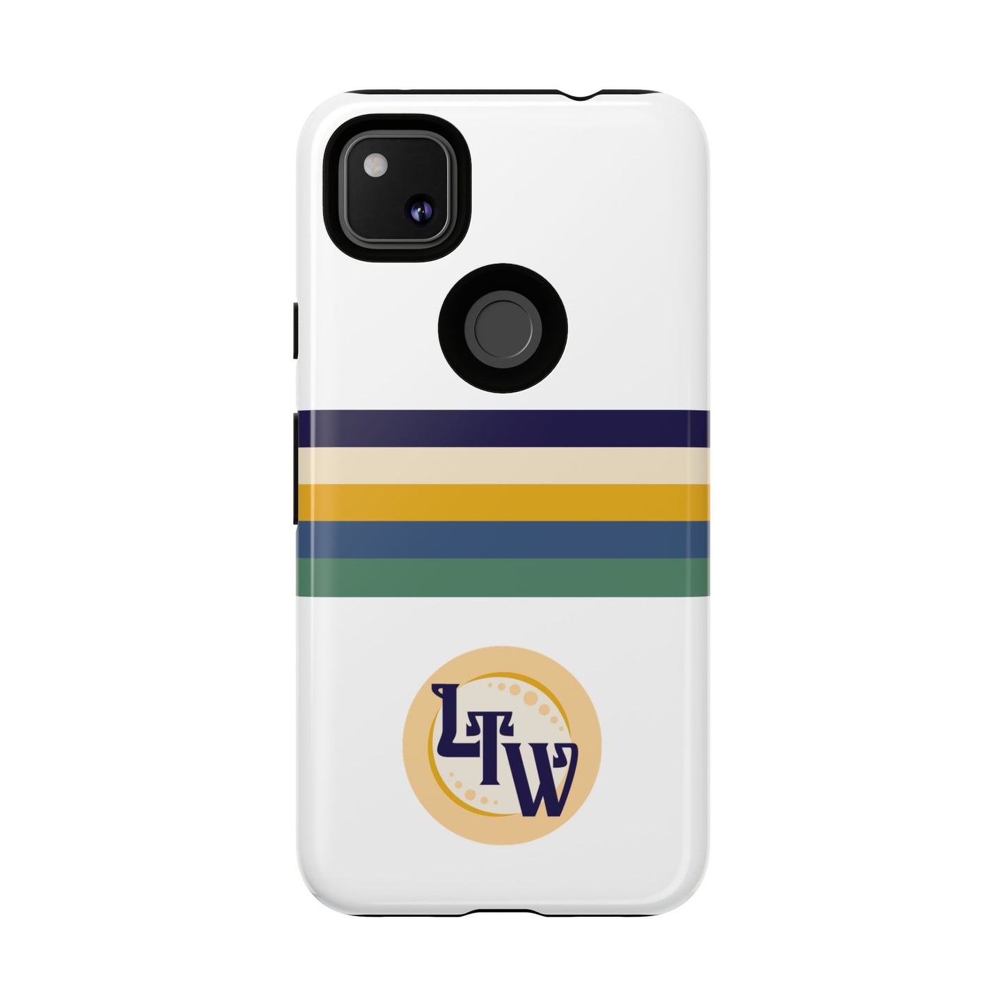 LTW Color Stripe and Monogram Tough Phone Case - Google Pixel