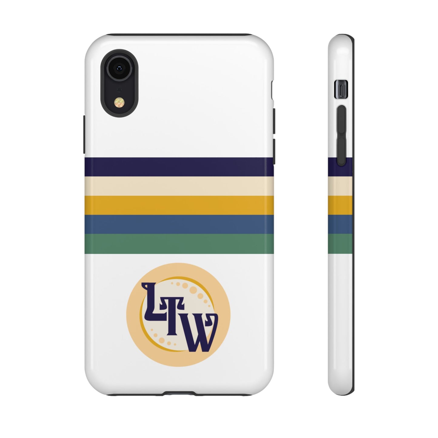 LTW Color Stripe and Monogram Tough Phone Case - iPhone