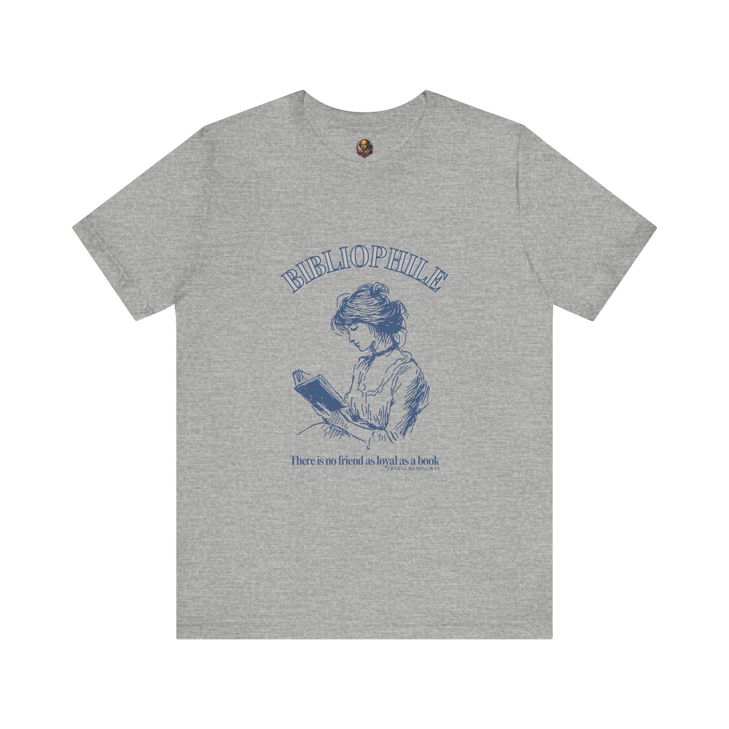 Bibliophile Unisex Tee - Alternate Shirt Type