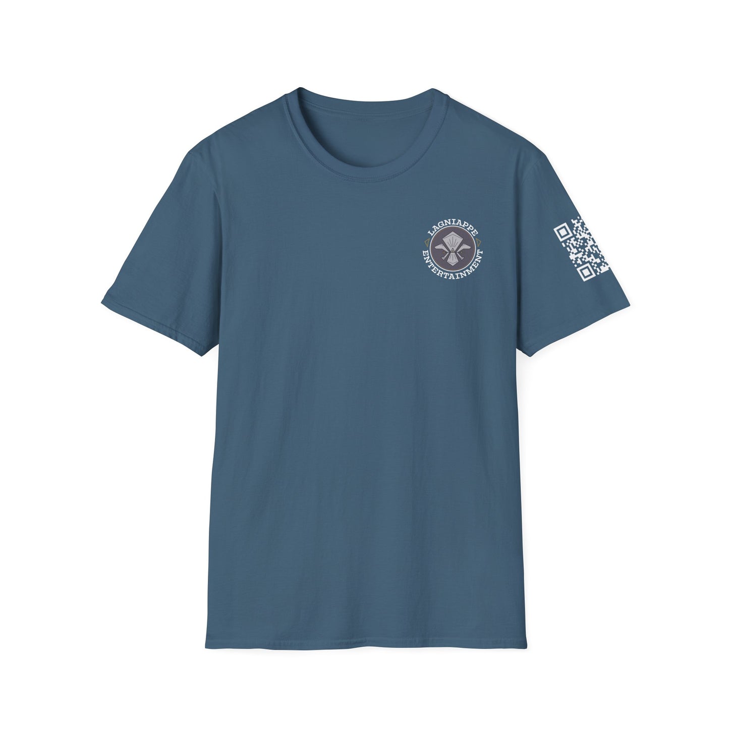 Lagniappe Entertainment Light Color Logo - Unisex Graphic Tee for Music Lovers, Casual Wear, Concerts, Gifts for Him/Her, Everyday T-Shirt