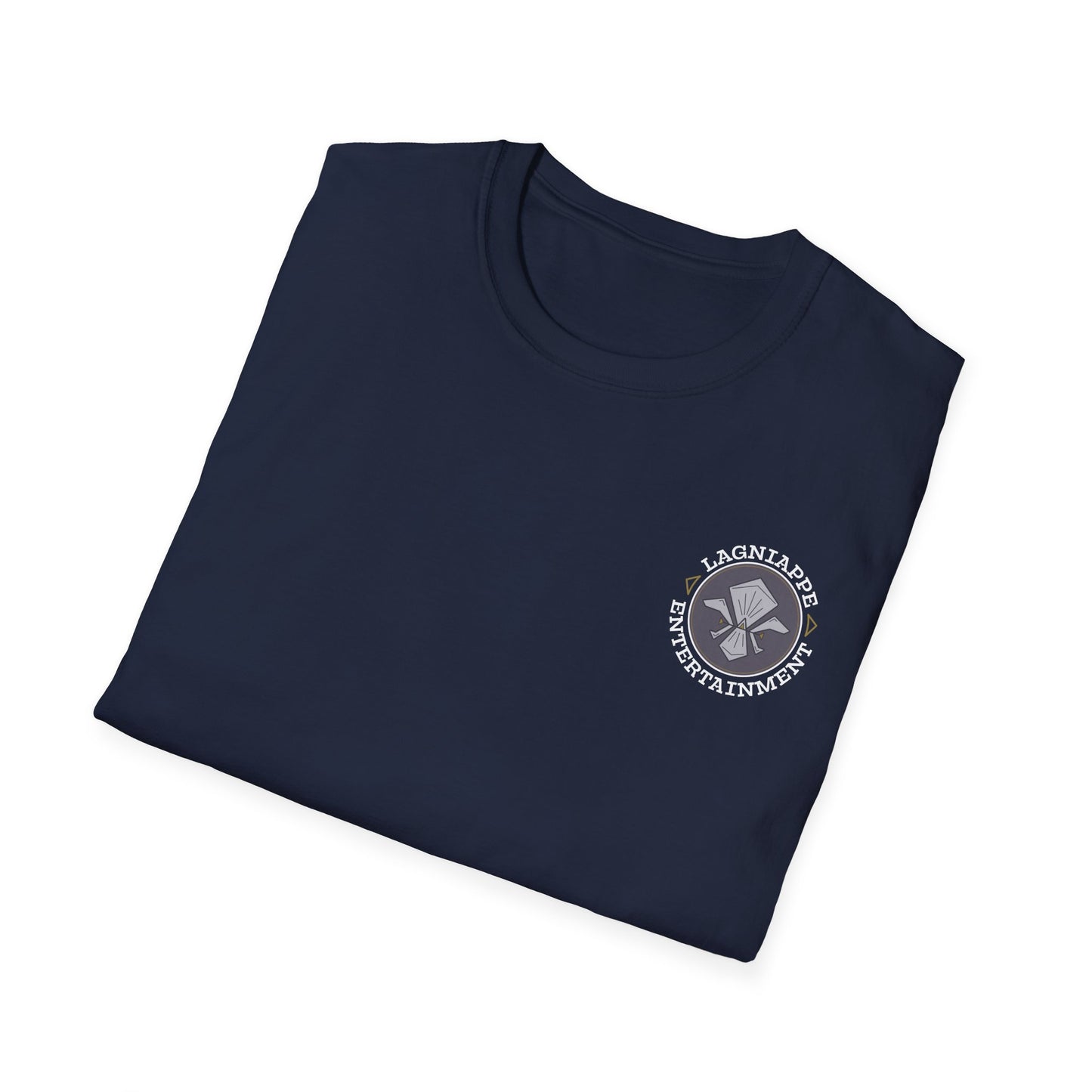 Lagniappe Entertainment Light Color Logo - Unisex Graphic Tee for Music Lovers, Casual Wear, Concerts, Gifts for Him/Her, Everyday T-Shirt