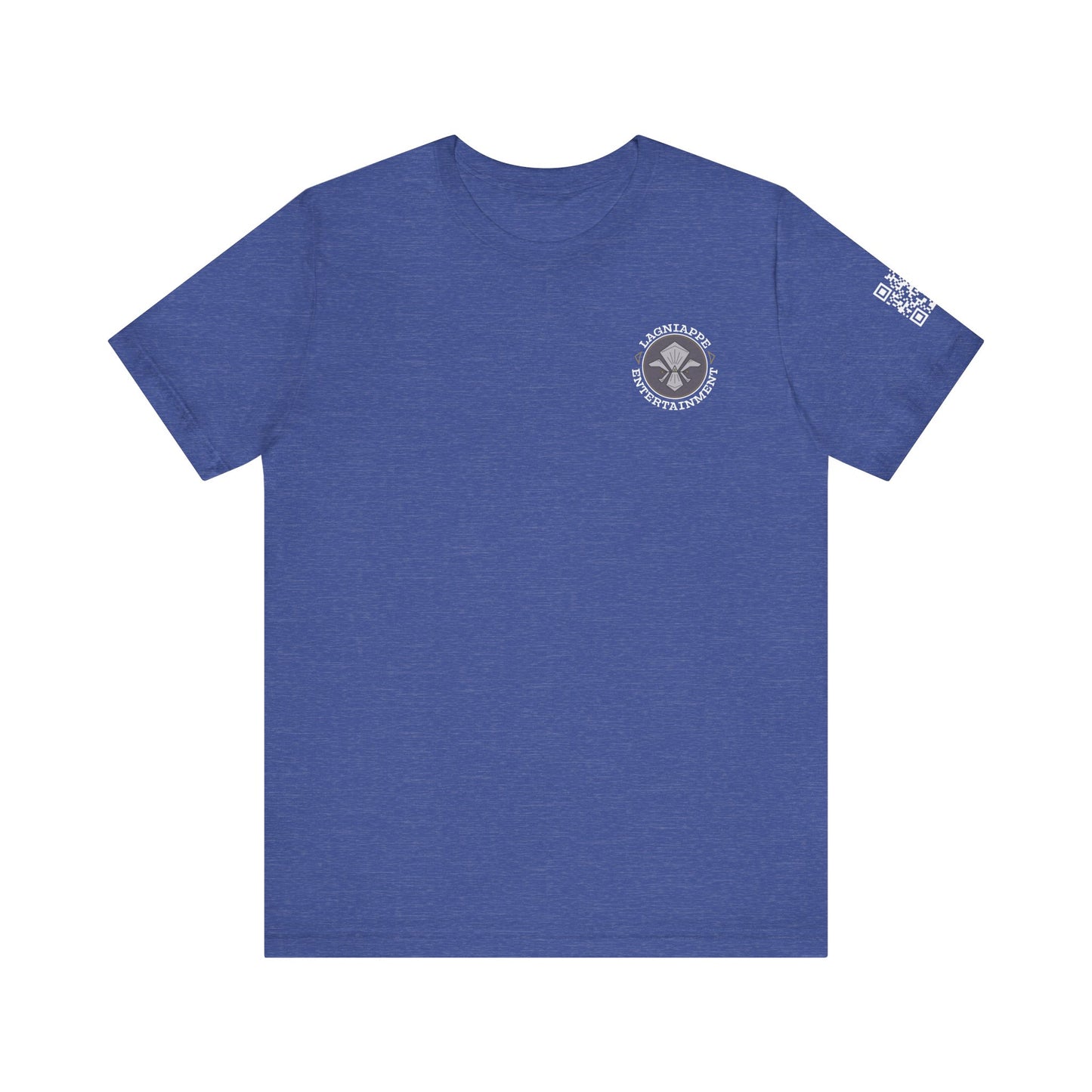 Lagniappe Entertainment Light Color Logo - Unisex Graphic Tee for Music Lovers, Casual Wear, Concerts, Gifts for Him/Her, Everyday T-Shirt