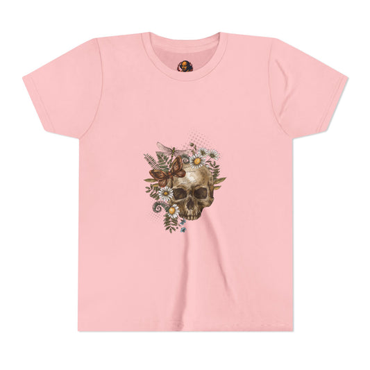 Goblincore Skull Youth Short Sleeve Tee
