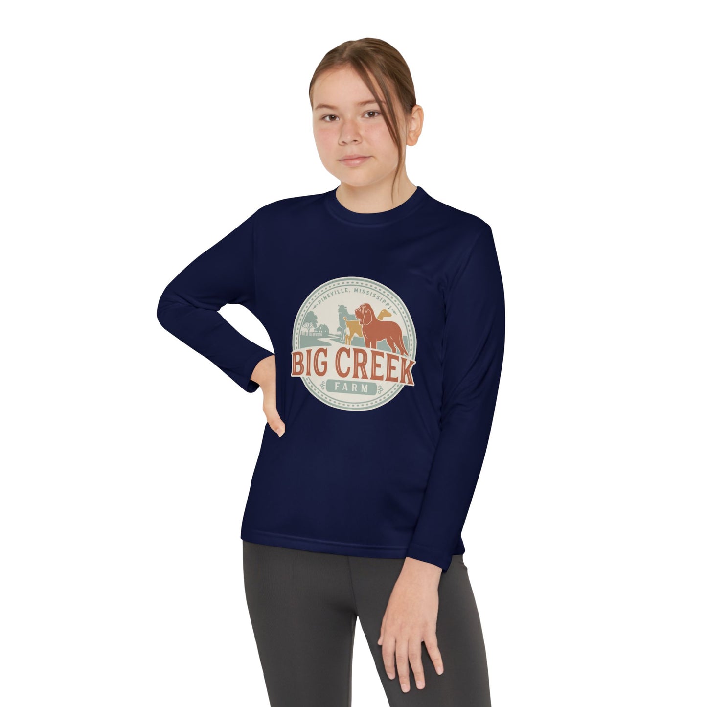 Big Creek Farm Youth Long Sleeve Tee