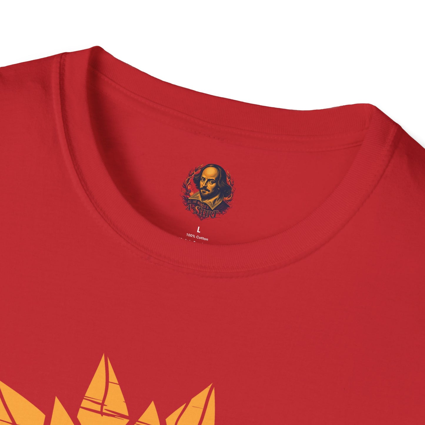 Skull Sunflower Softstyle Unisex Tee
