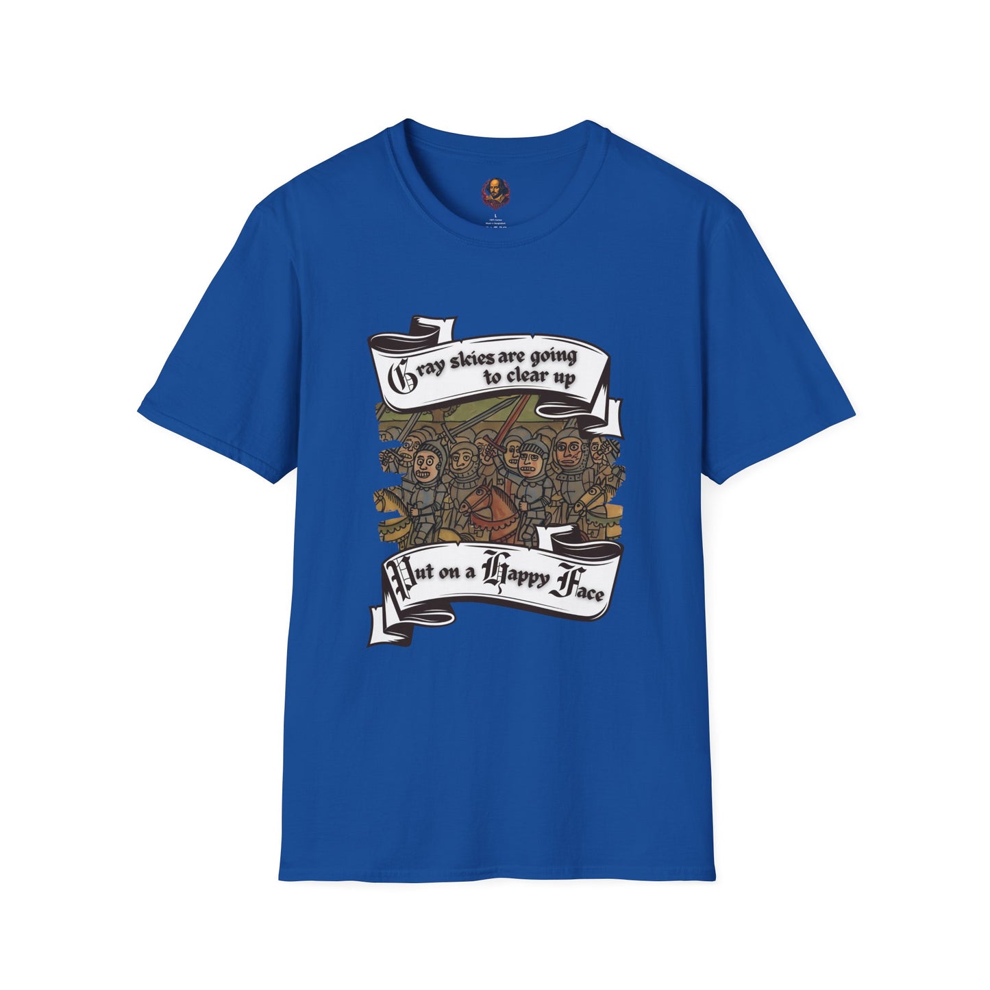Put on a Happy Face Softstyle Unisex Tee