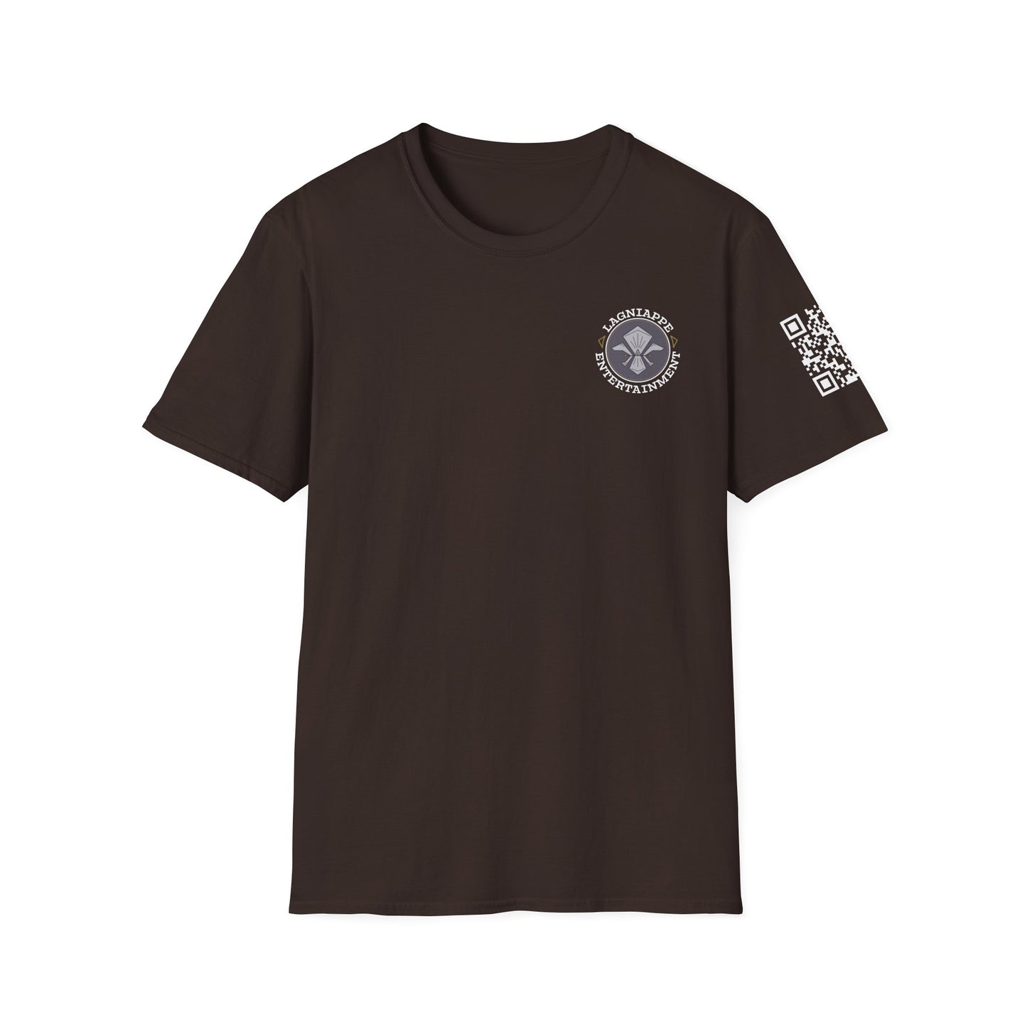 Lagniappe Entertainment Light Color Logo - Unisex Graphic Tee for Music Lovers, Casual Wear, Concerts, Gifts for Him/Her, Everyday T-Shirt