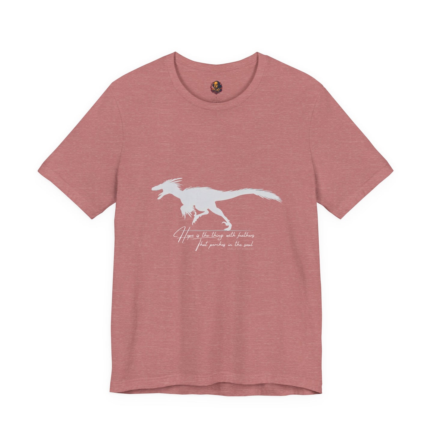 Hope is the thing with feathers Unisex Tee