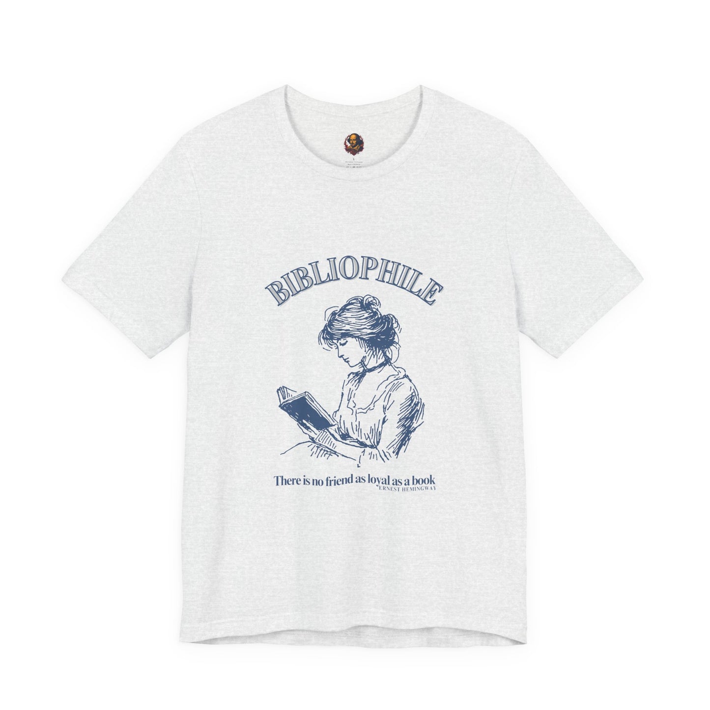 Bibliophile Unisex Tee - Alternate Shirt Type