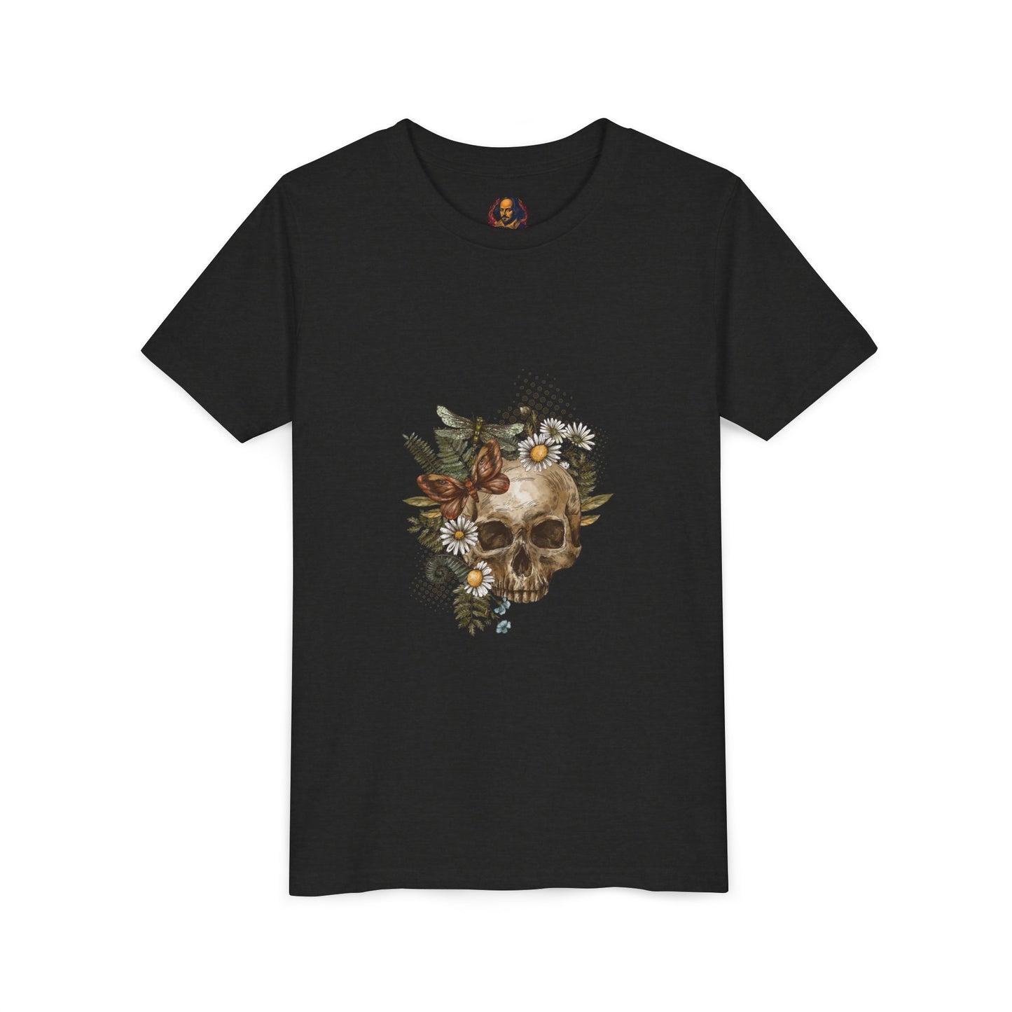 Goblincore Skull Youth Short Sleeve Tee