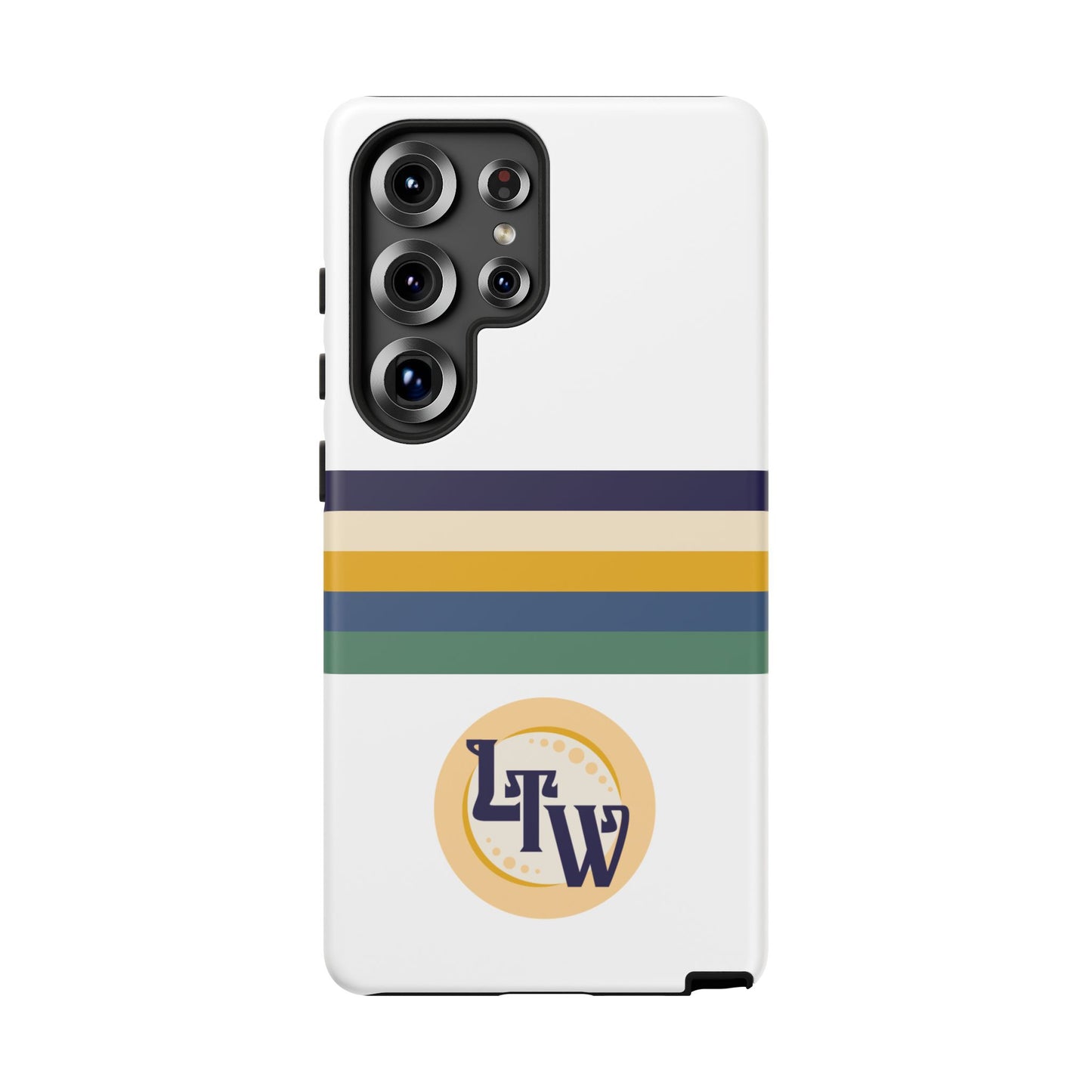 LTW Color Stripe and Monogram Tough Phone Case - Samsung