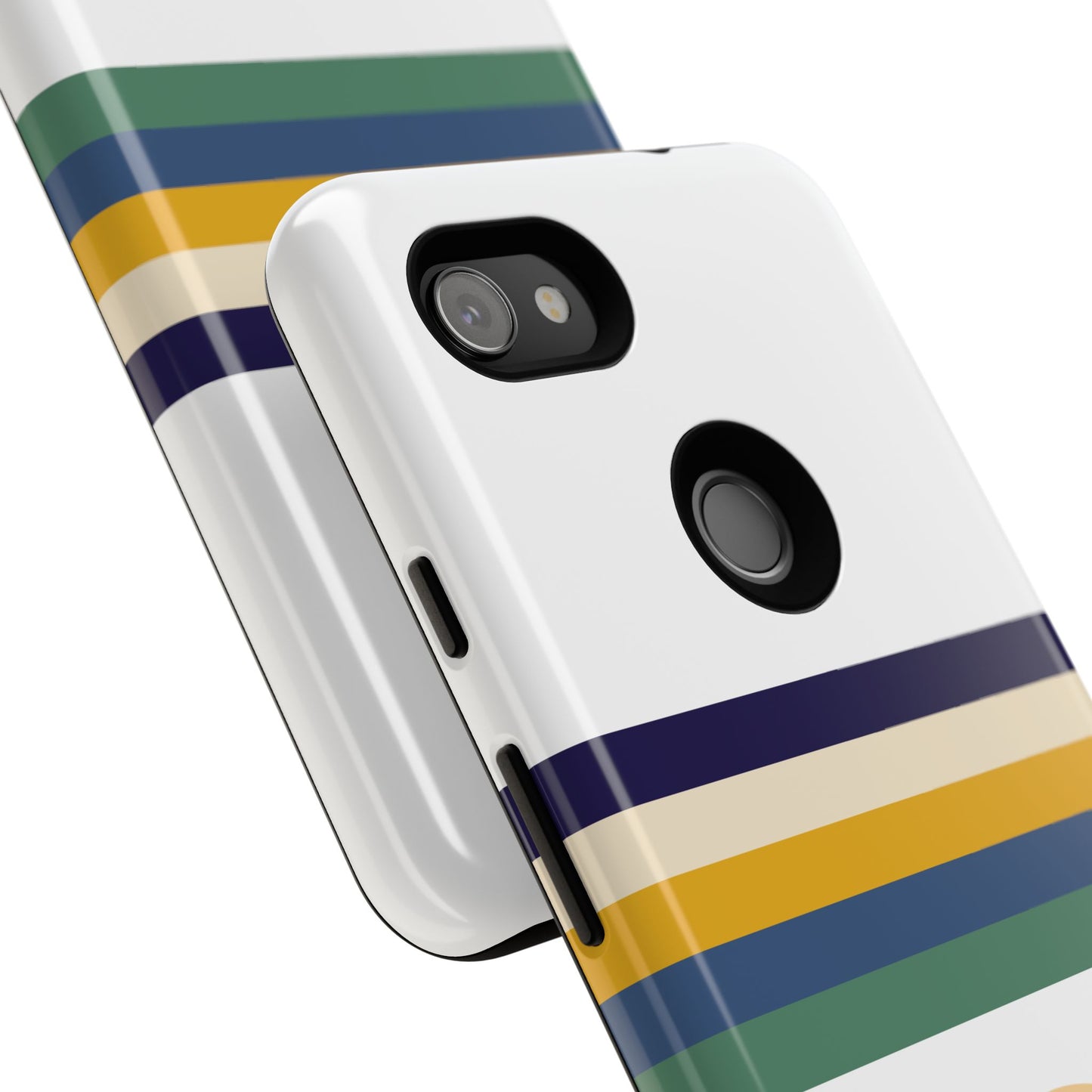 LTW Color Stripe and Monogram Tough Phone Case - Google Pixel