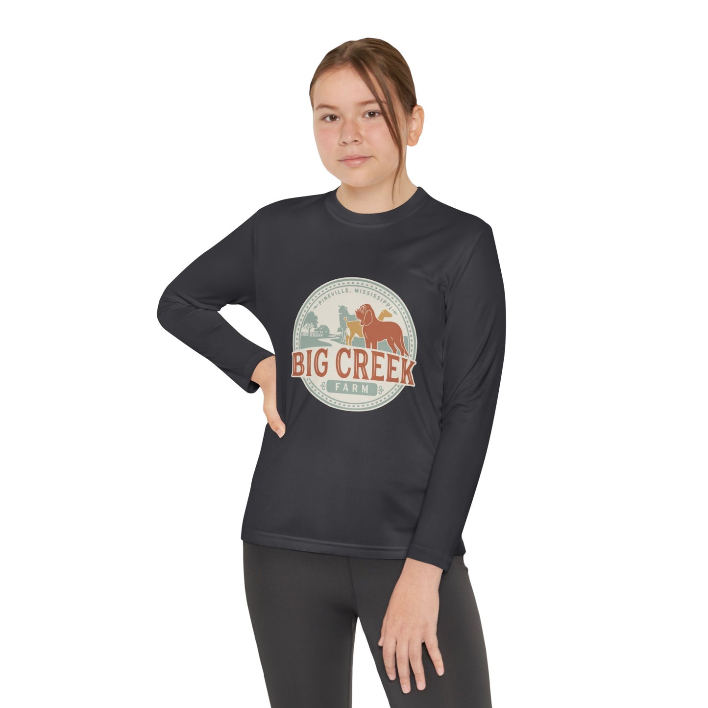 Big Creek Farm Youth Long Sleeve Tee
