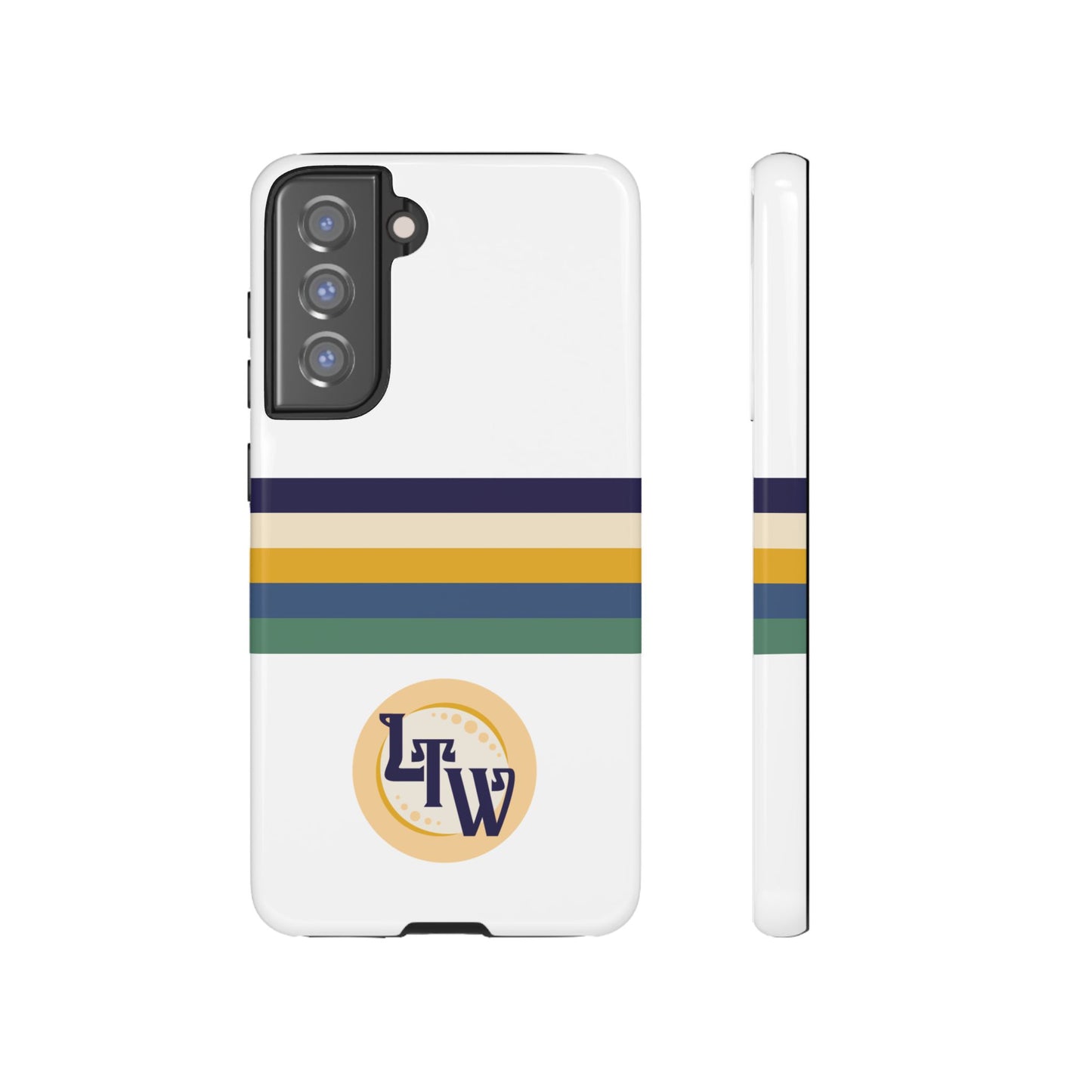LTW Color Stripe and Monogram Tough Phone Case - Samsung