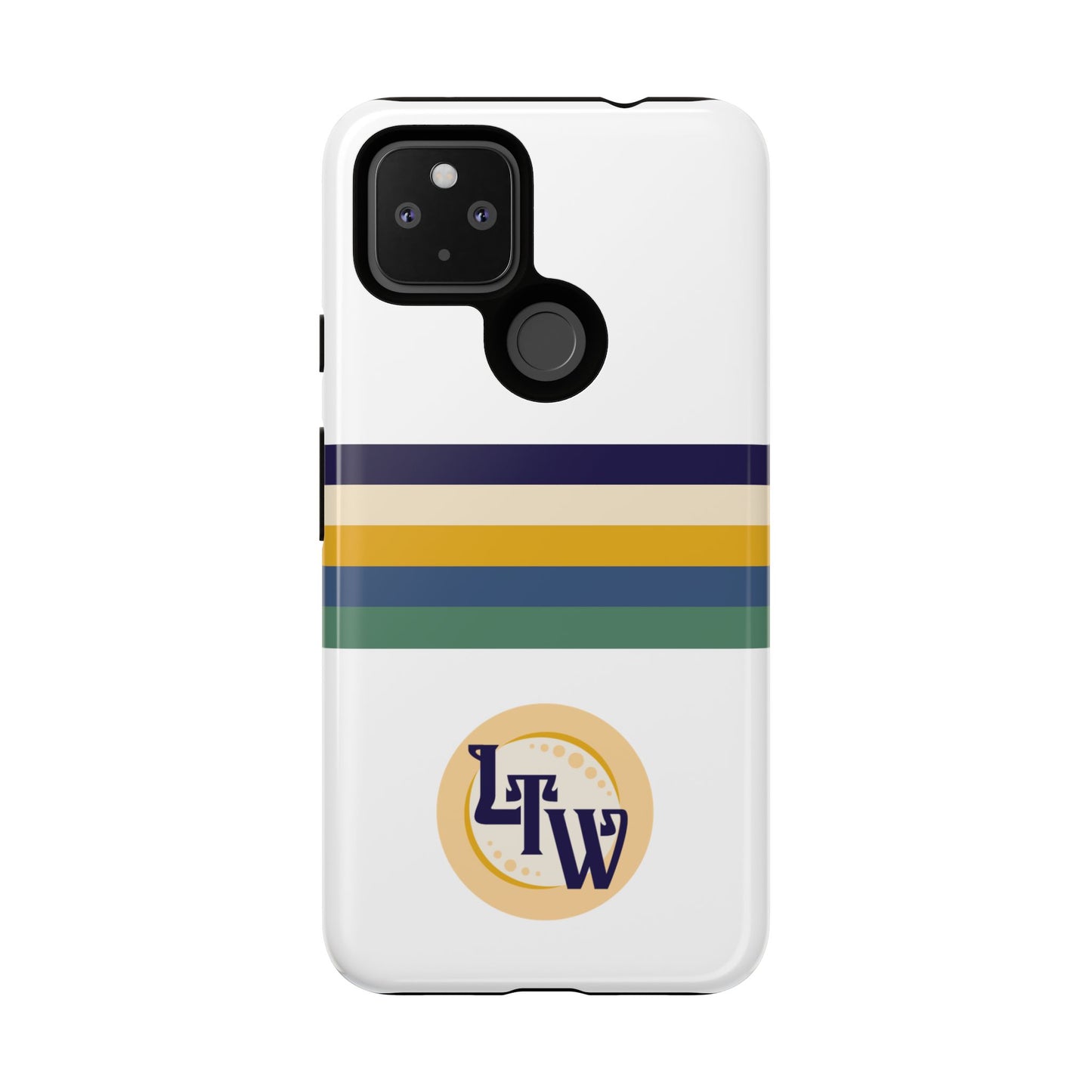 LTW Color Stripe and Monogram Tough Phone Case - Google Pixel