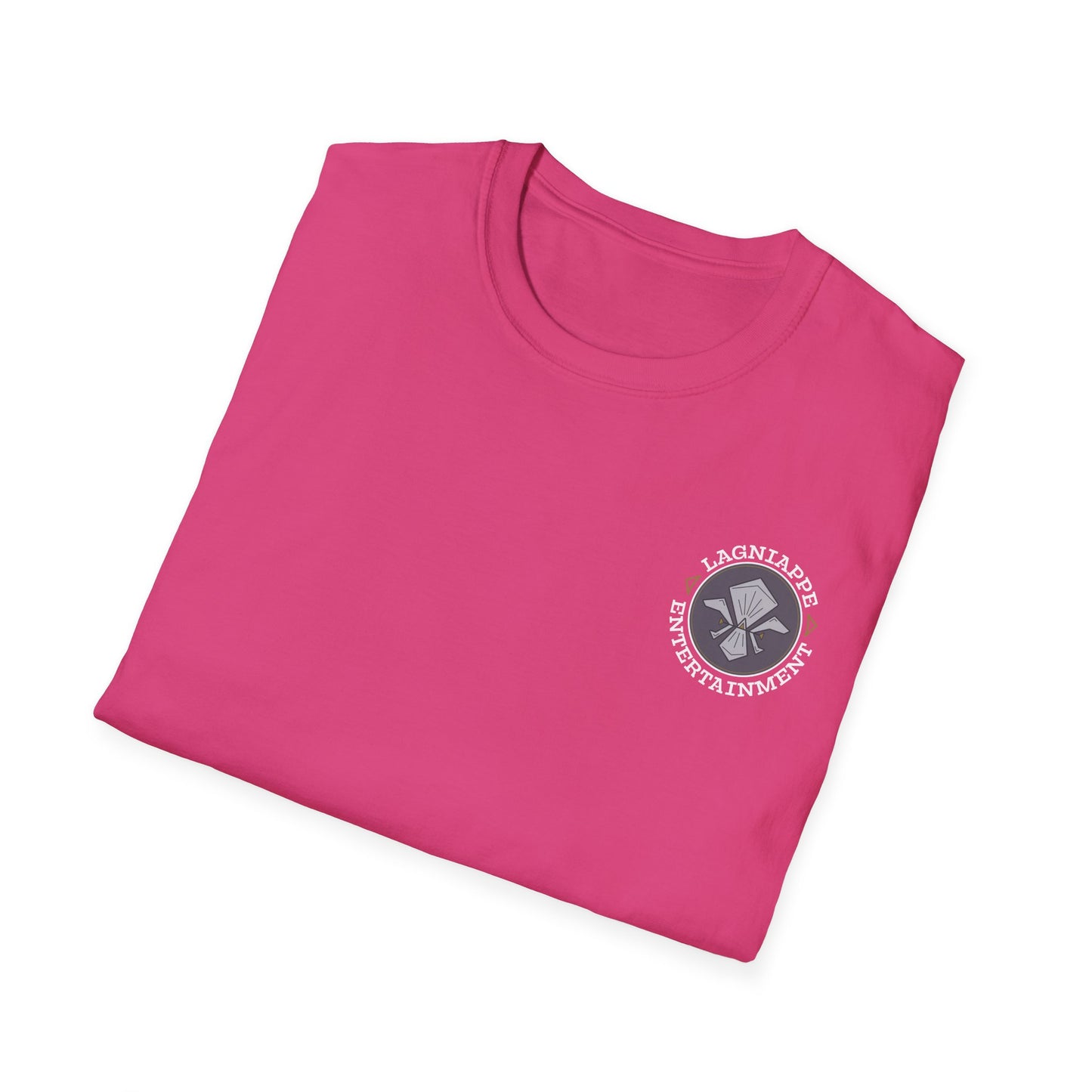Lagniappe Entertainment Light Color Logo - Unisex Graphic Tee for Music Lovers, Casual Wear, Concerts, Gifts for Him/Her, Everyday T-Shirt