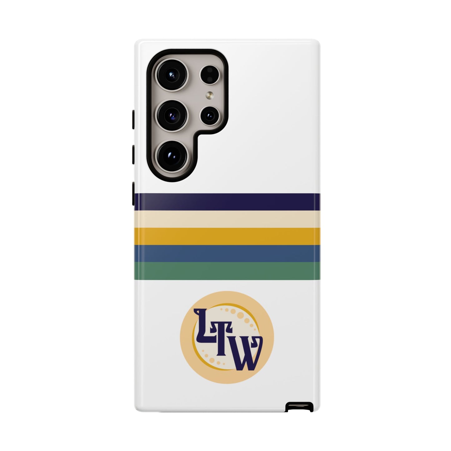 LTW Color Stripe and Monogram Tough Phone Case - Samsung
