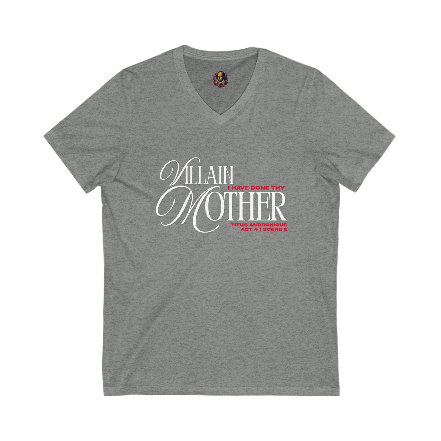 Shakespeare Insults Unisex V-Neck Tee
