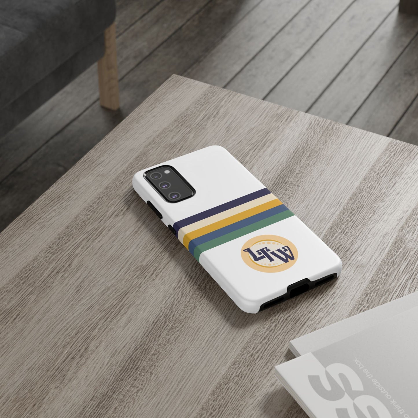 LTW Color Stripe and Monogram Tough Phone Case - Samsung