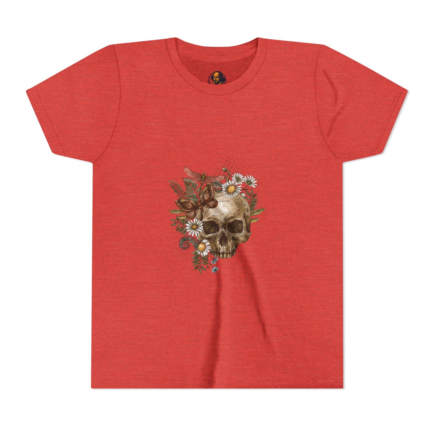 Goblincore Skull Youth Short Sleeve Tee