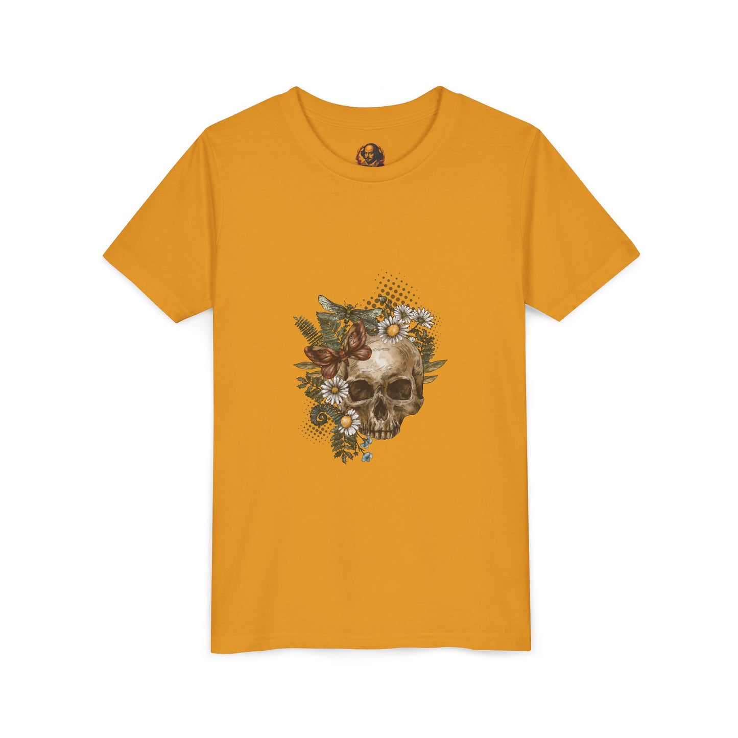 Goblincore Skull Youth Short Sleeve Tee