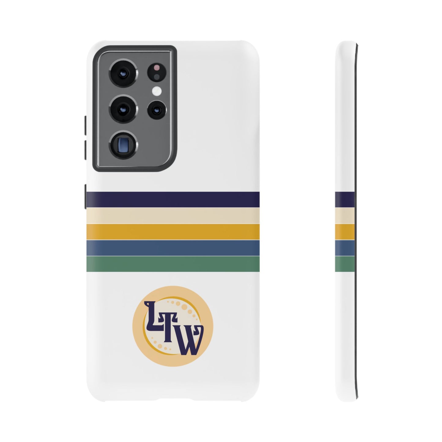 LTW Color Stripe and Monogram Tough Phone Case - Samsung