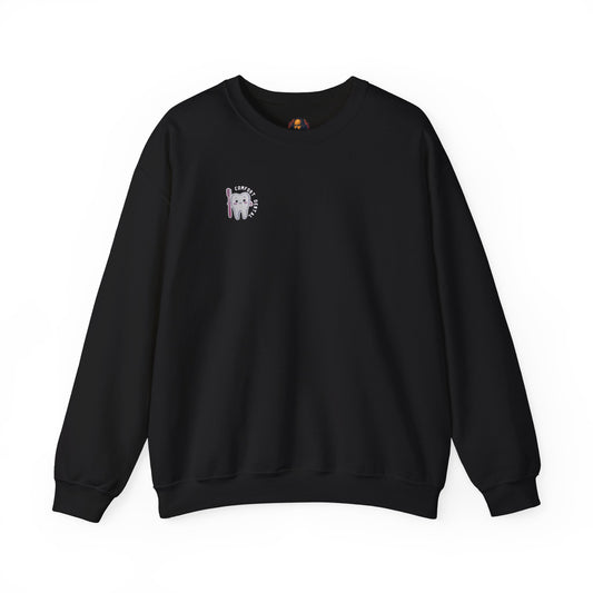 Comfort Dental Pocket Logo Crewneck Sweatshirt Unisex