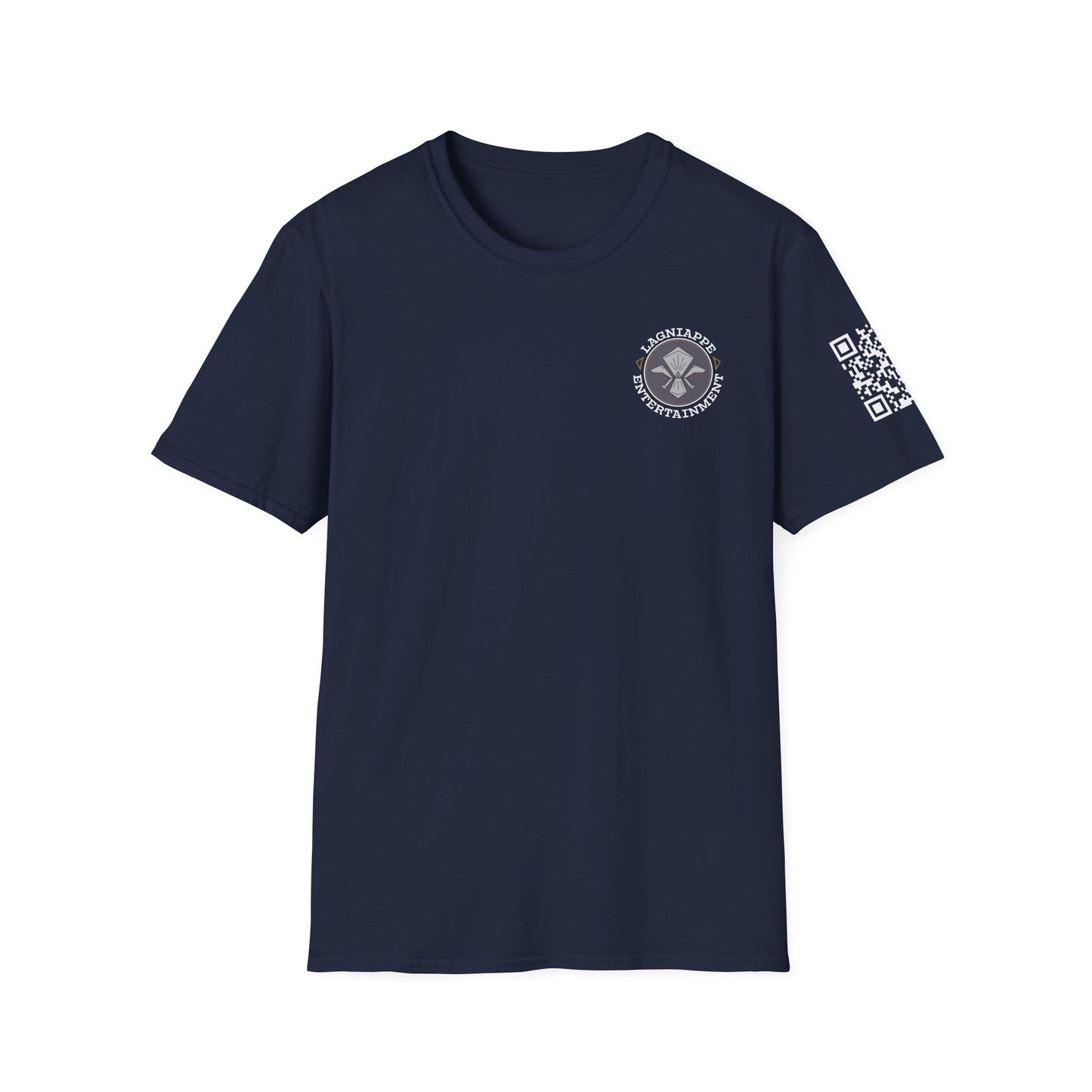 Lagniappe Entertainment Light Color Logo - Unisex Graphic Tee for Music Lovers, Casual Wear, Concerts, Gifts for Him/Her, Everyday T-Shirt